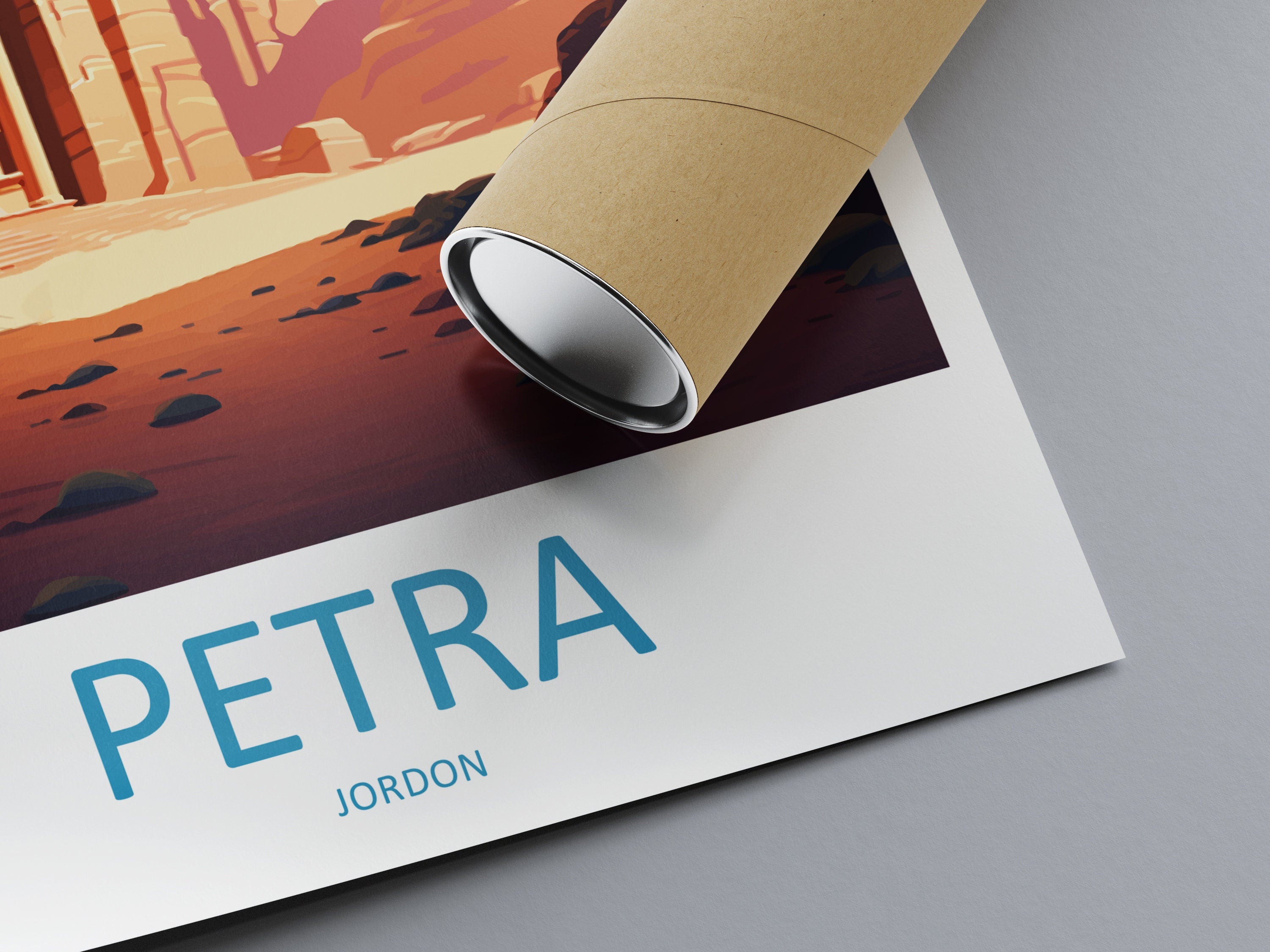 Petra Travel Print Wall Art Petra Wall Hanging Home Décor Petra Gift Art Lovers Jordan Art Lover Gift Petra Travel Poster