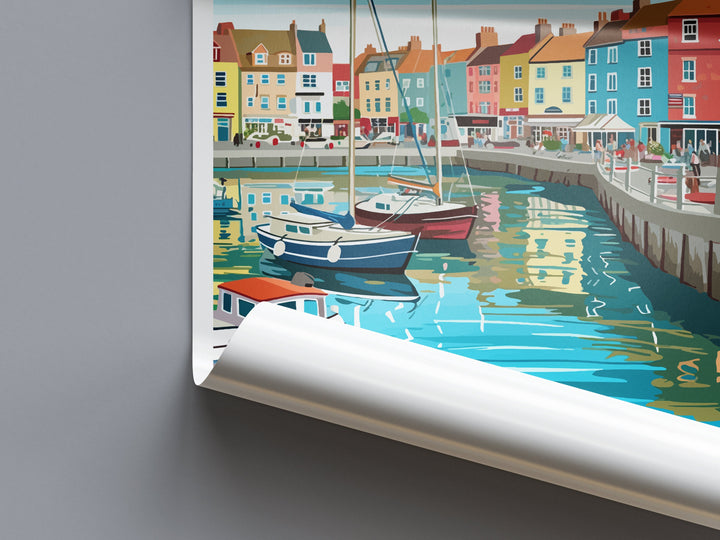 Weymouth Travel Print Wall Art Weymouth Wall Hanging Home Décor Weymouth Gift Art Lovers England Art Lover Gift Weymouth Wall Art Poster