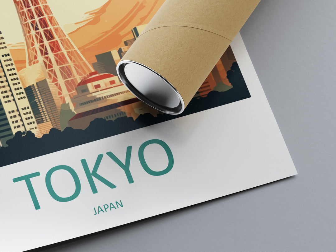 Japan Travel Print Wall Art Japan Wall Hanging Home Décor Japan Gift Art Lovers Tokyo Art Lover Gift Tokyo Travel Gift