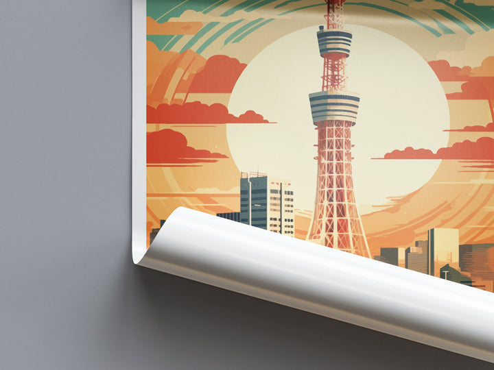 Japan Travel Print Wall Art Japan Wall Hanging Home Décor Japan Gift Art Lovers Tokyo Art Lover Gift Tokyo Travel Gift