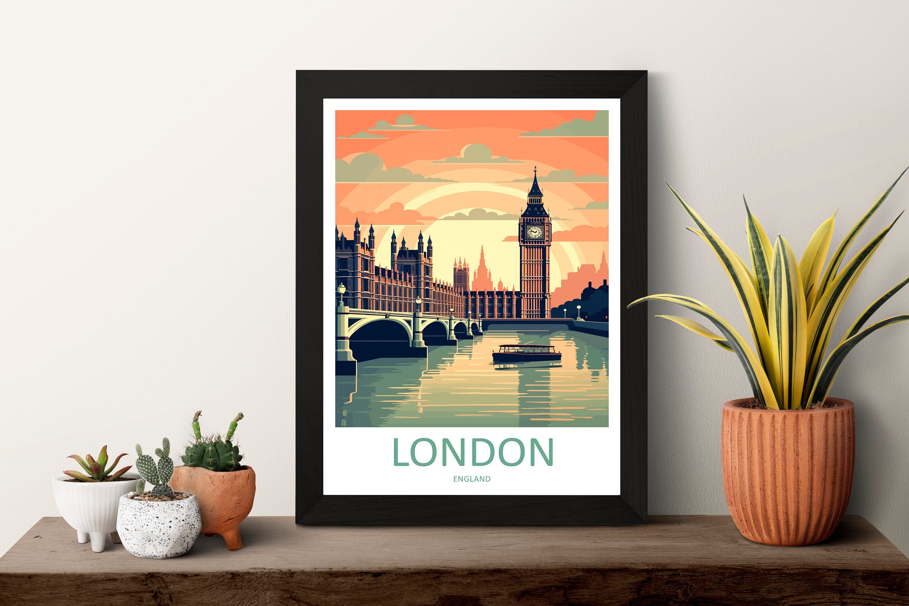 London Travel Print