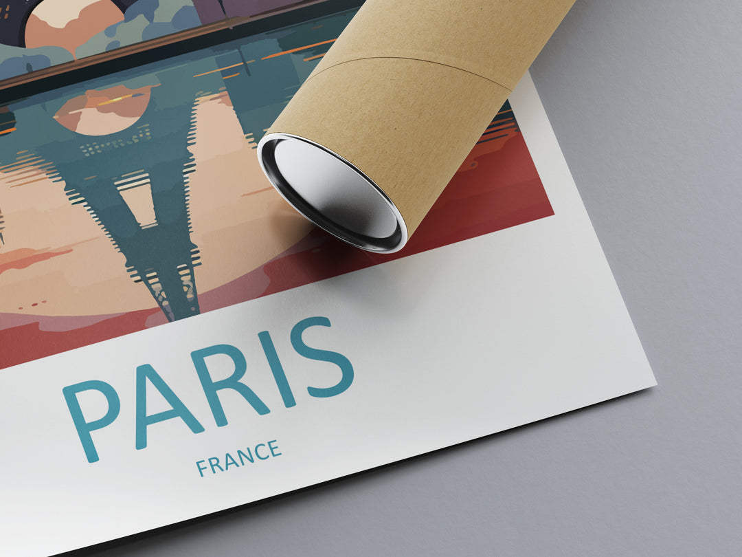 Paris Travel Print Wall Art Paris Wall Hanging Home Décor Paris Gift Art Lovers France Art Lover Gift Paris Print France Wall Art Décor