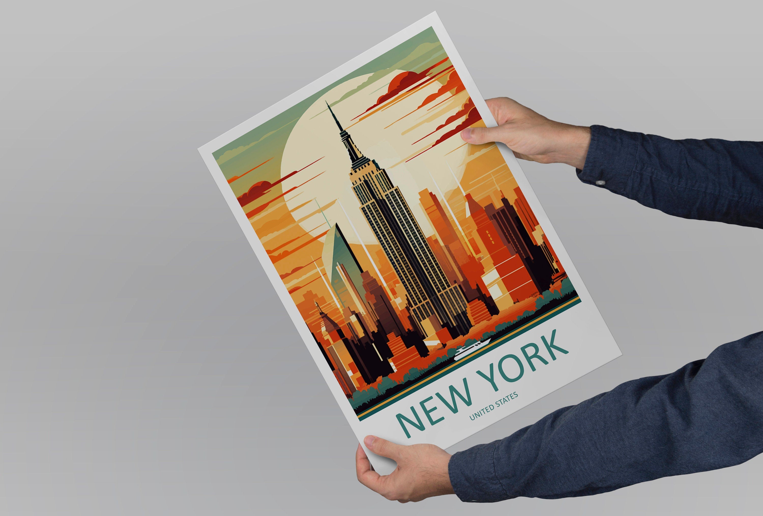 New York Travel Print