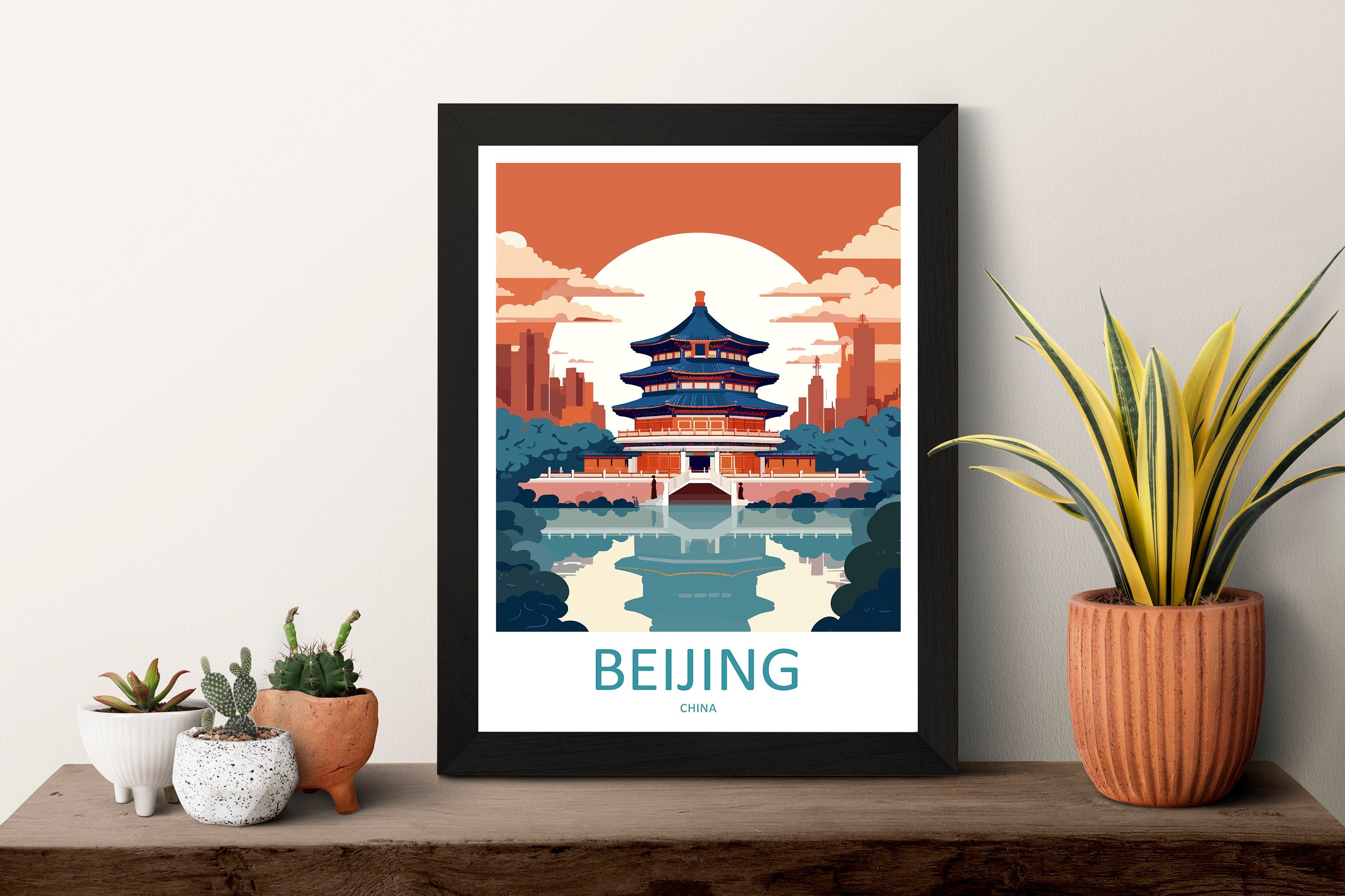 Beijing Travel Print