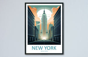 New York Travel Print