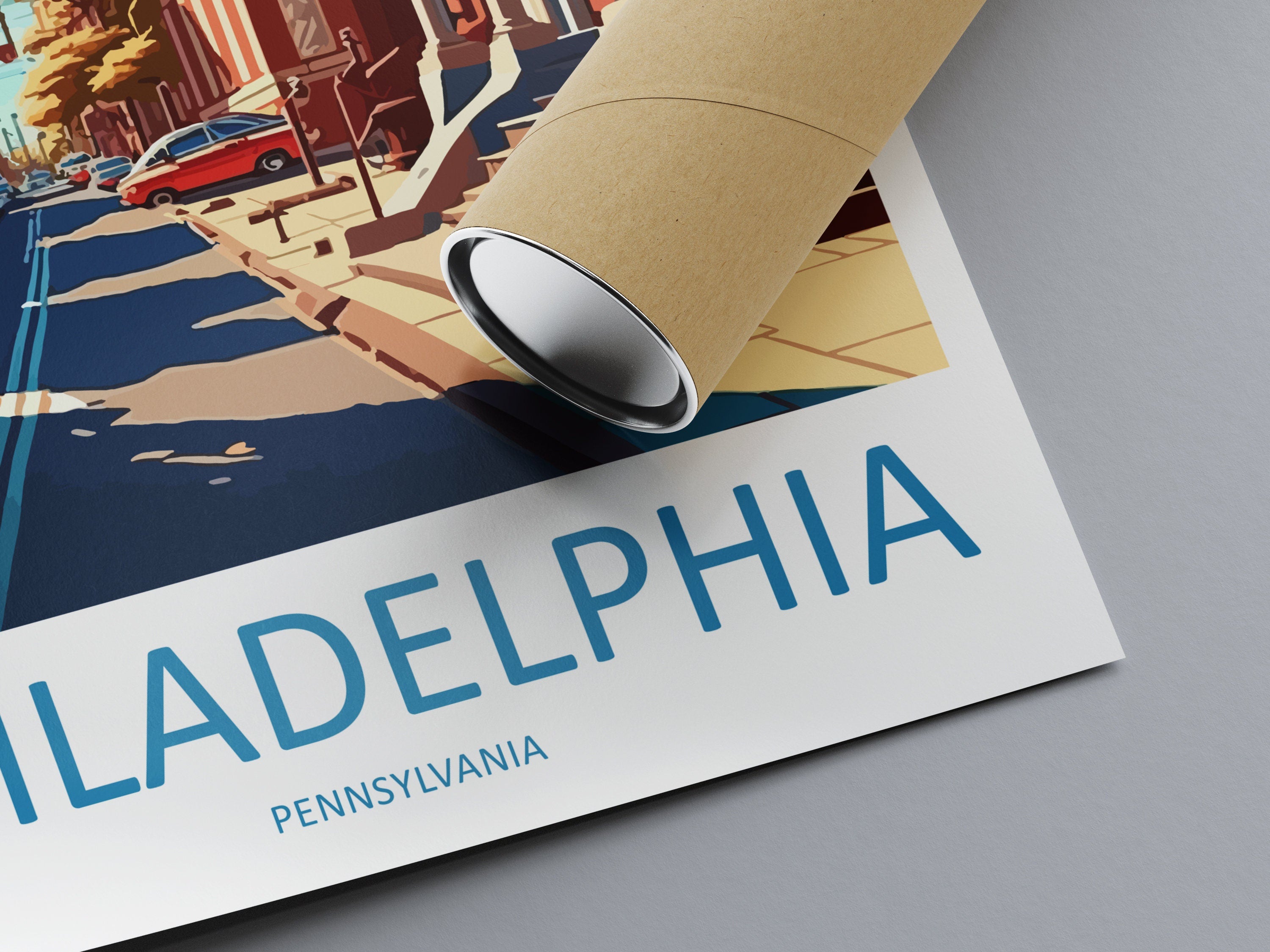 Philadelphia Travel Print