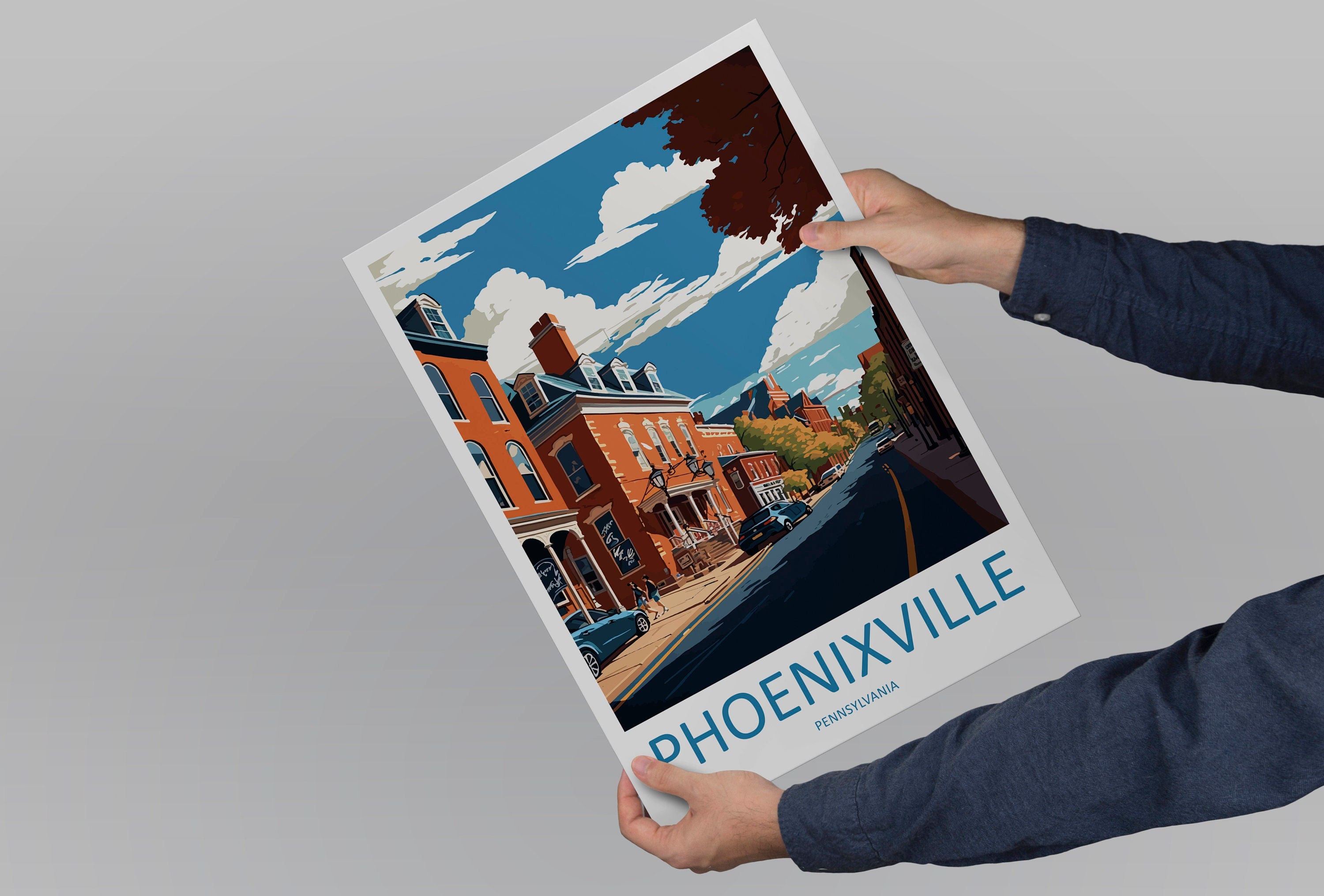 Phoenixville Travel Print