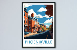 Phoenixville Travel Print