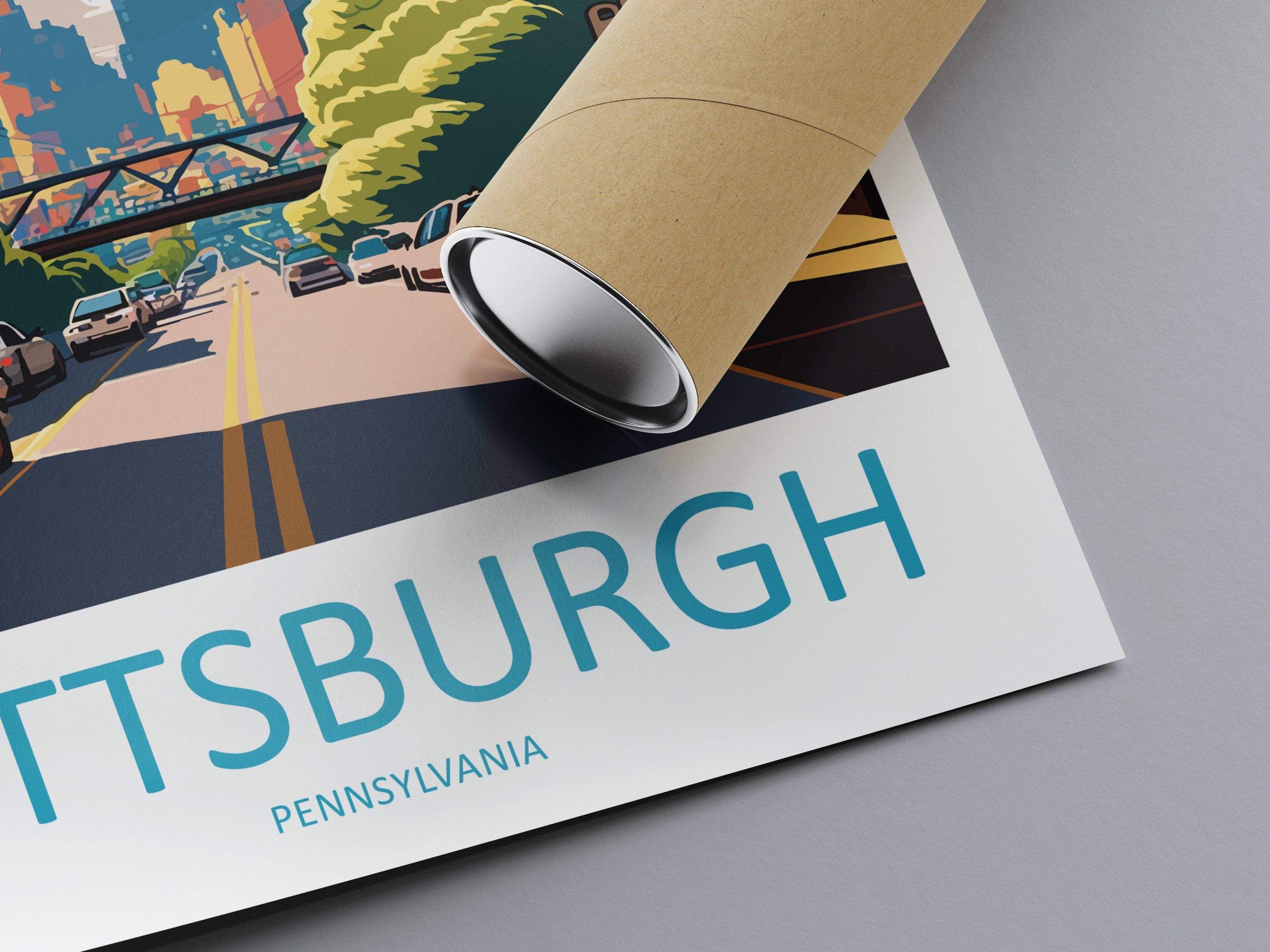 Pittsburgh Travel Print