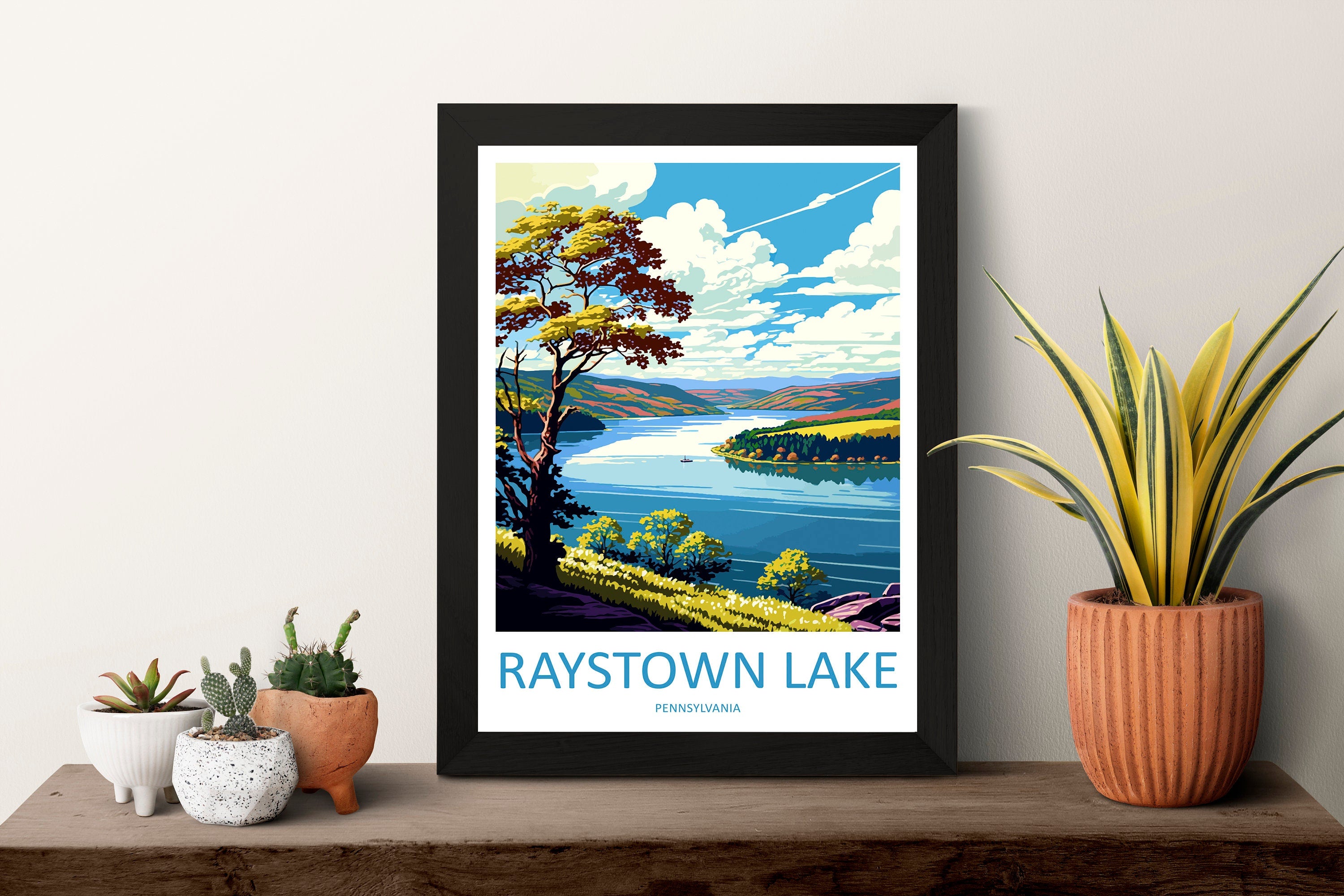 Raystown Lake Travel Print