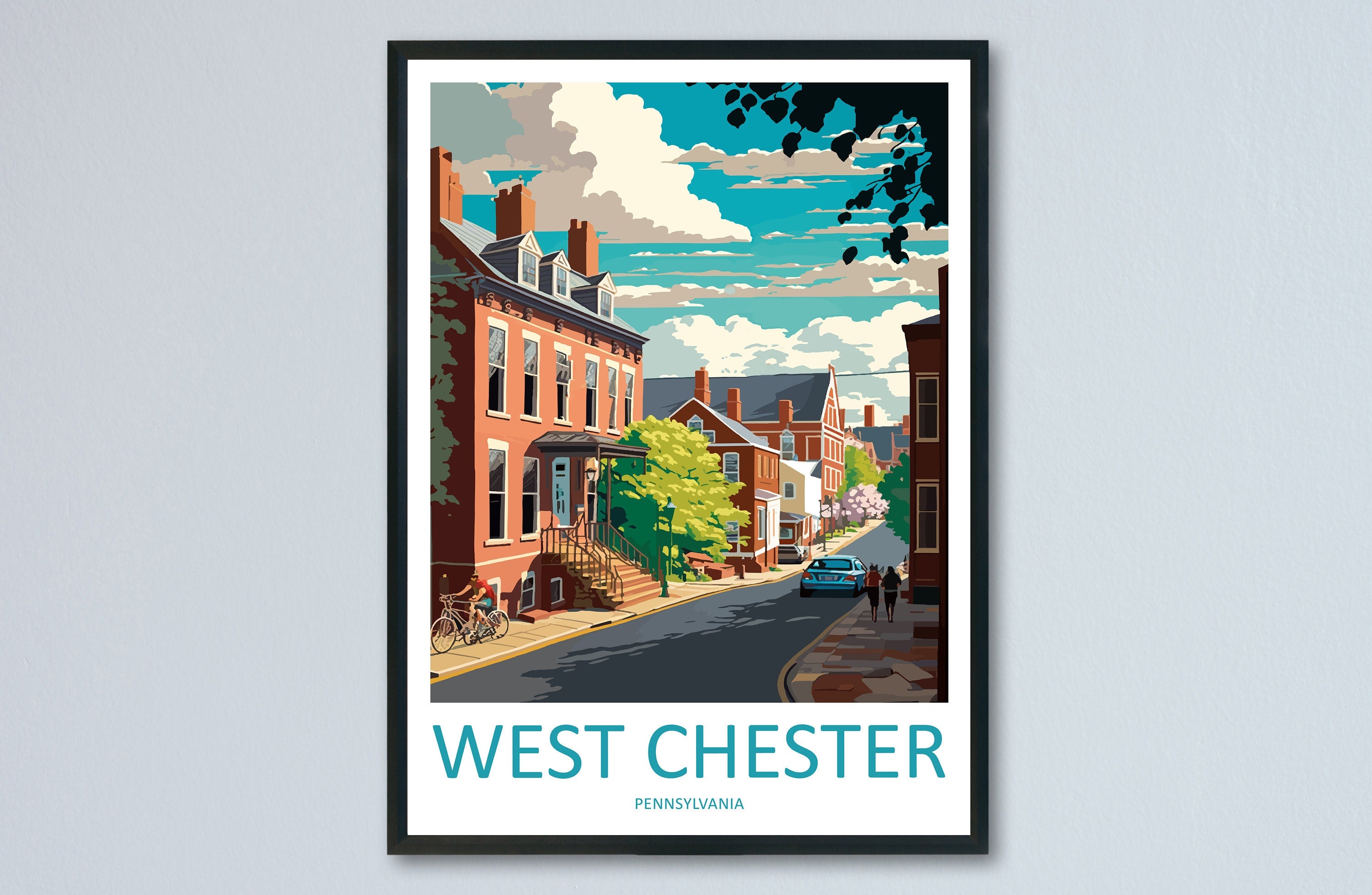 West Chester Travel Print