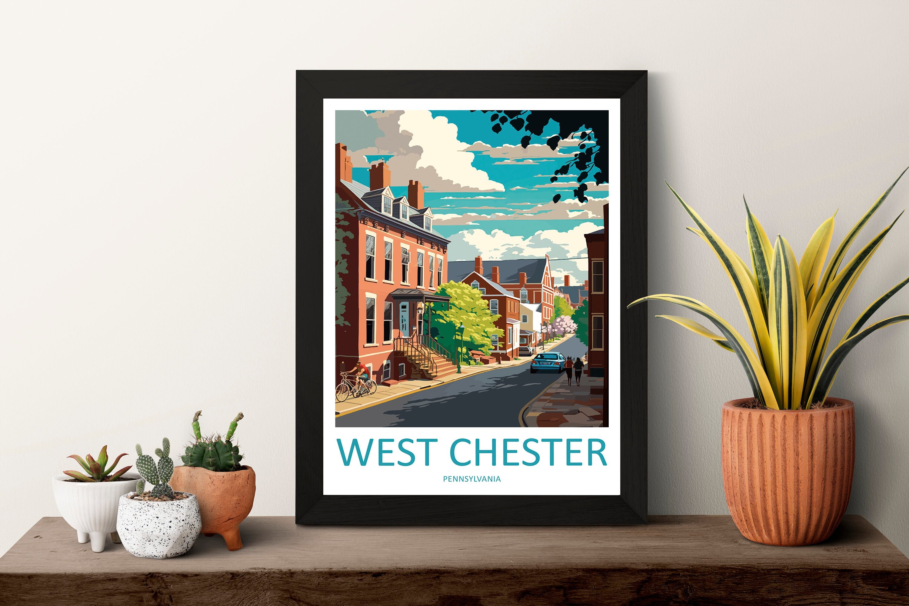 West Chester Travel Print