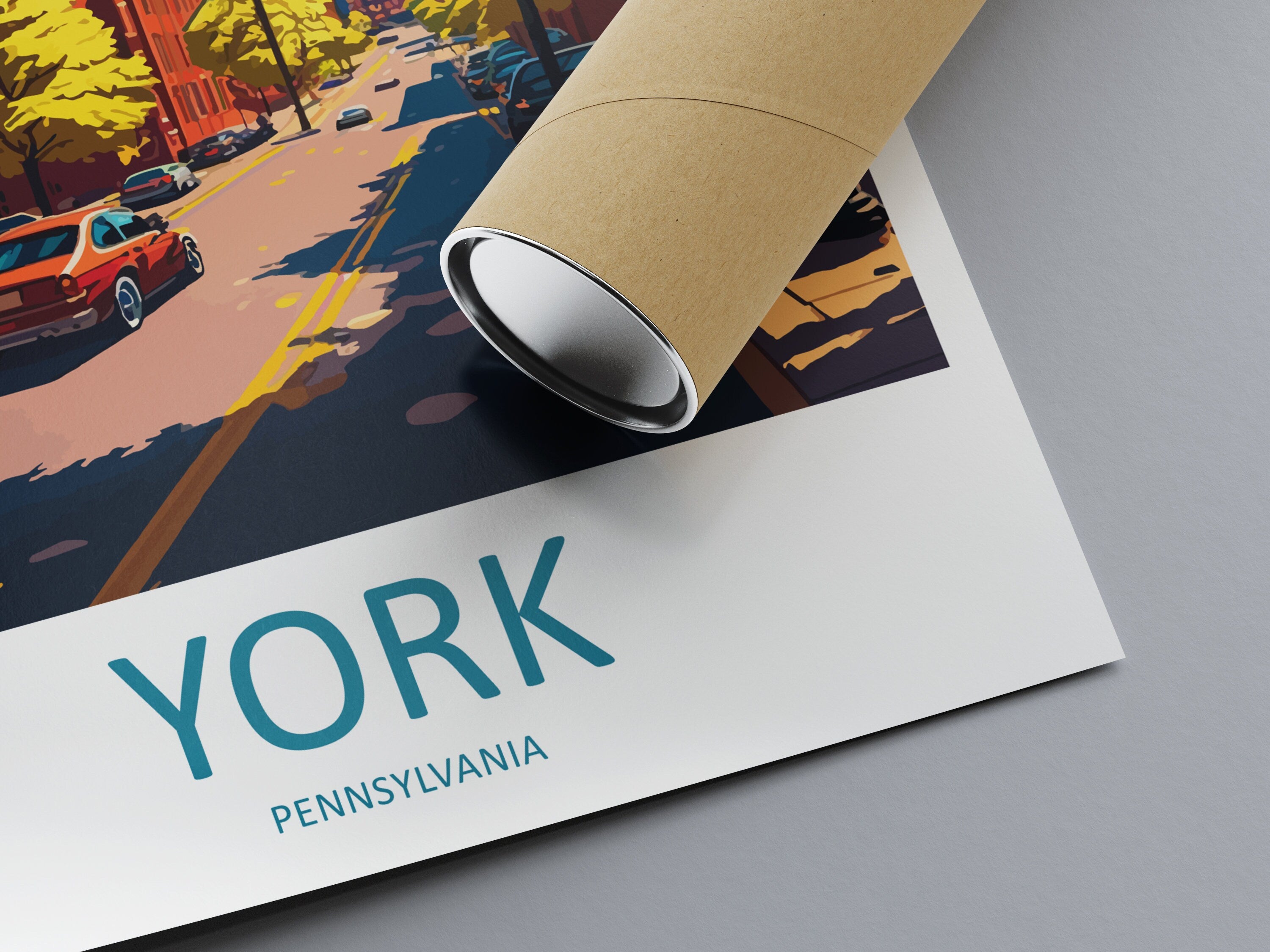 York Travel Print