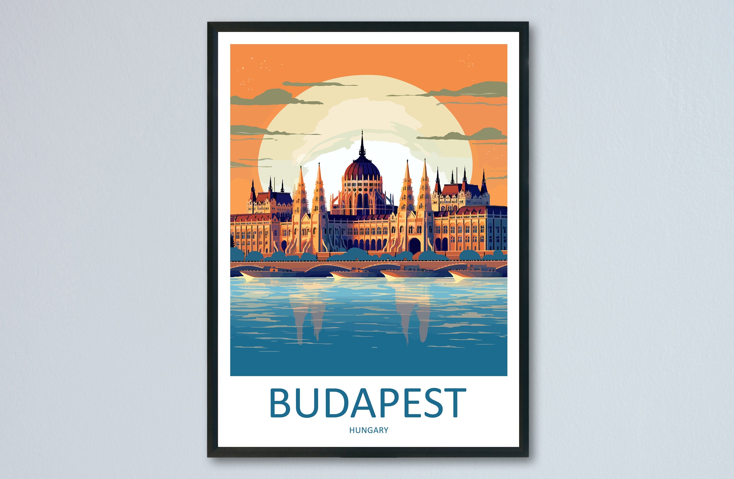 Budapest Travel Print