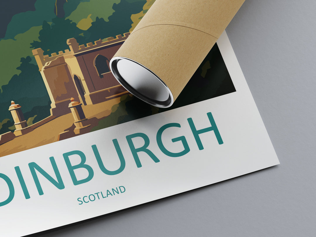 Edinburgh Cityscape Print Edinburgh Home Decor European City Art Print Edinburgh Wall Art Scotland Enthusiast Gift Wall Hanging Edinburgh