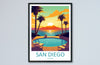 San Diego Travel Print