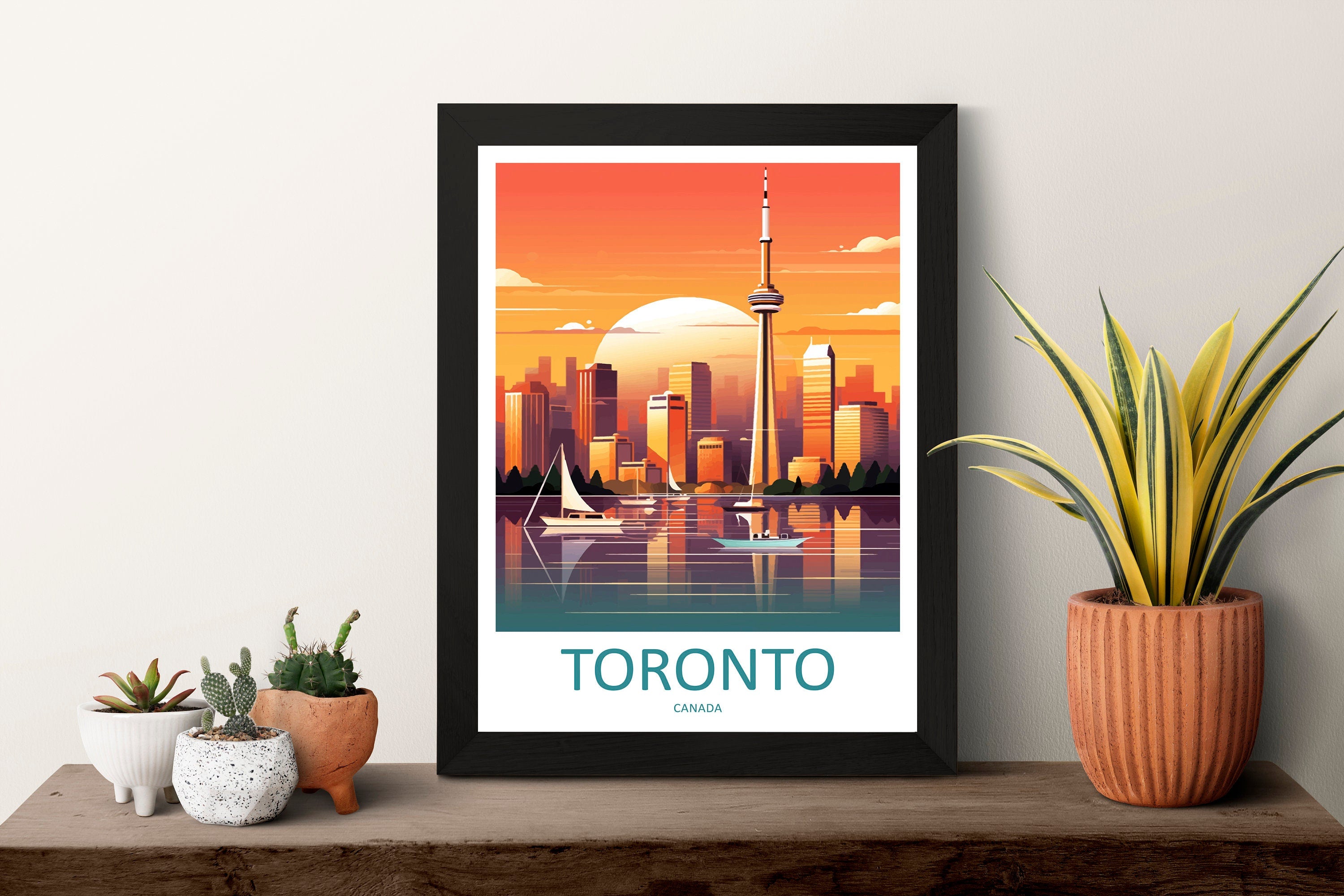 Toronto Travel Print