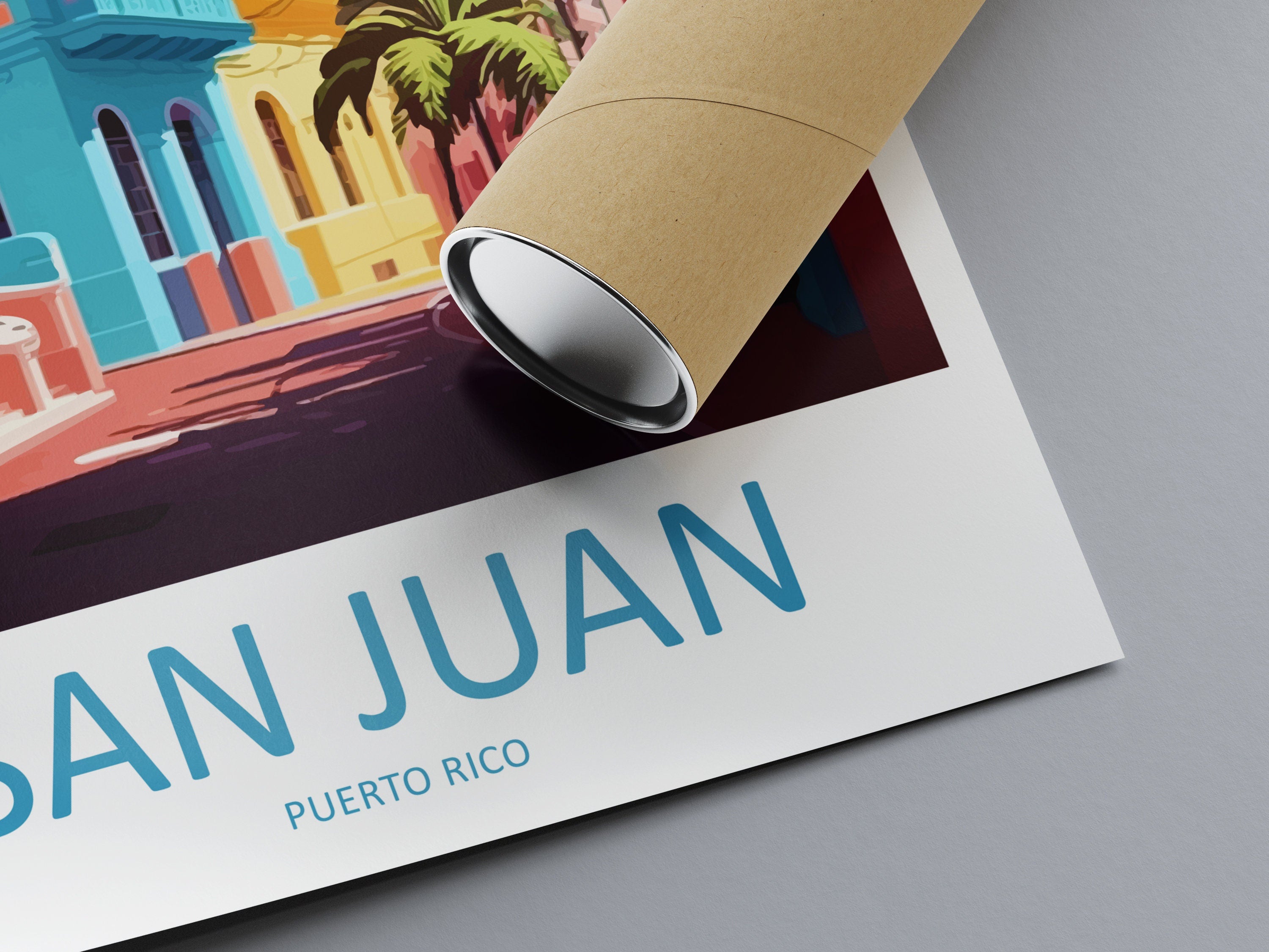 San Juan Travel Print