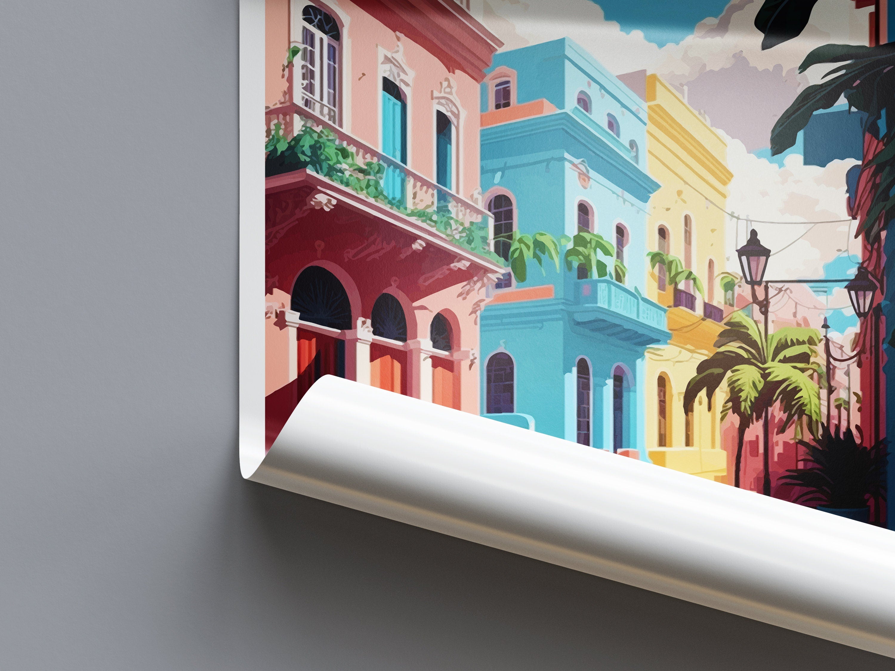 San Juan Travel Print