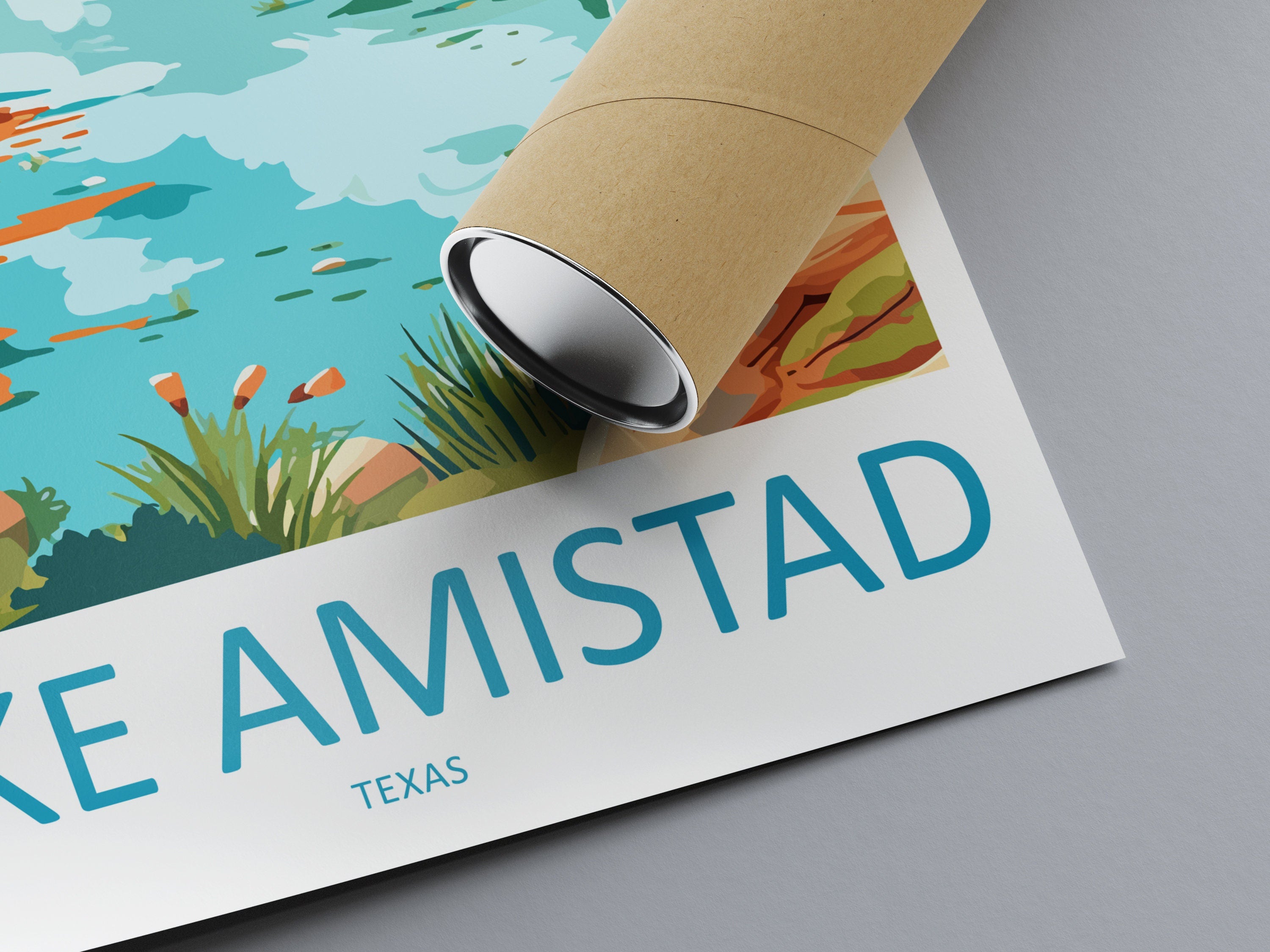 Lake Amistad Travel Print