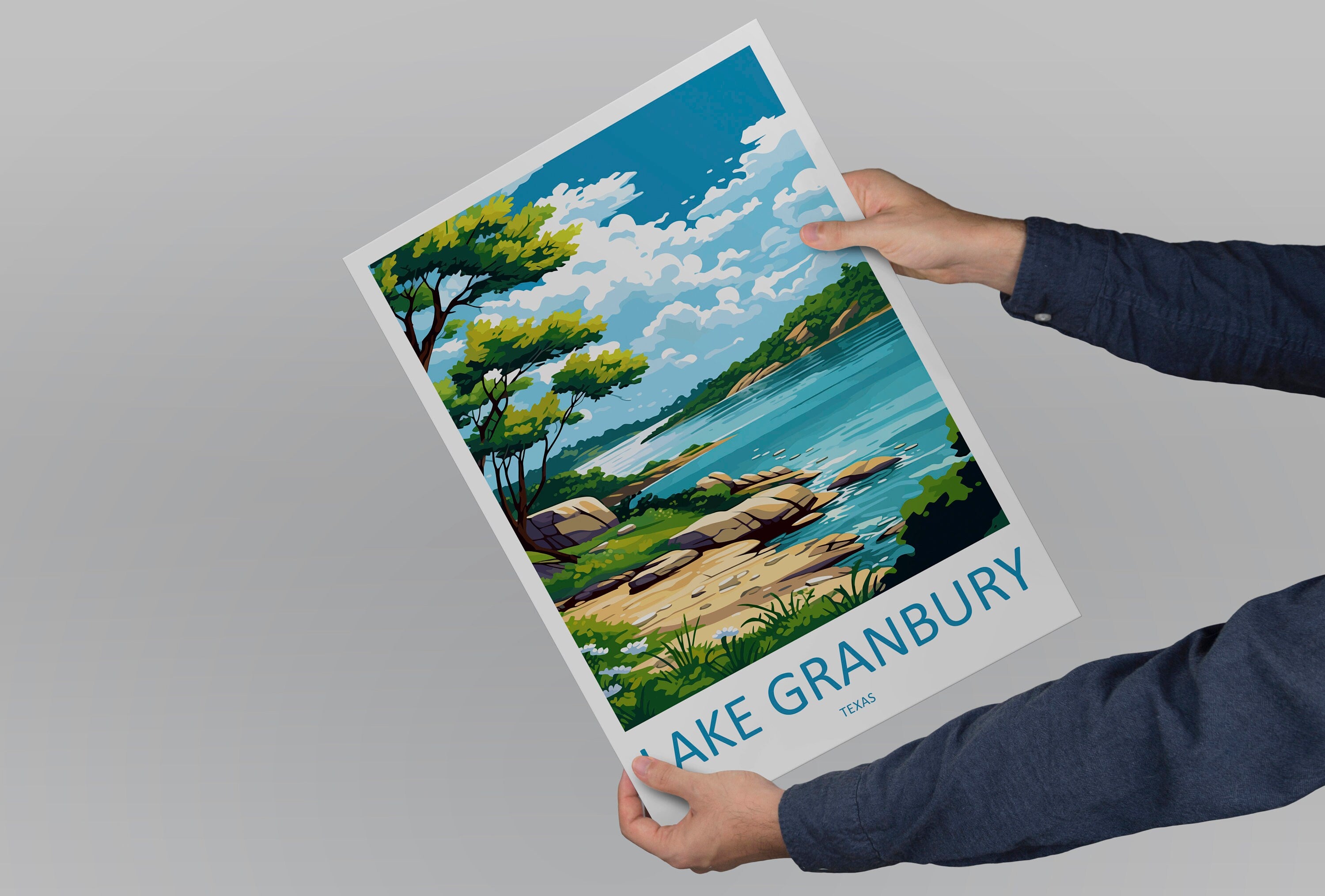 Lake Granbury Travel Print