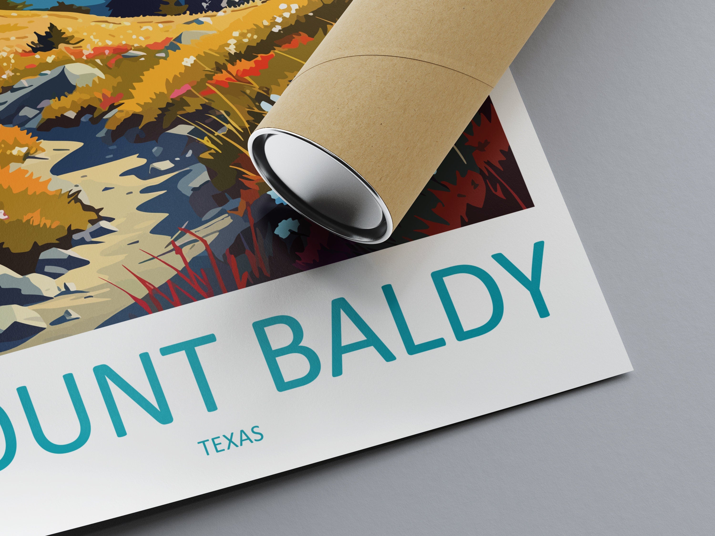 Mount Baldy Travel Print