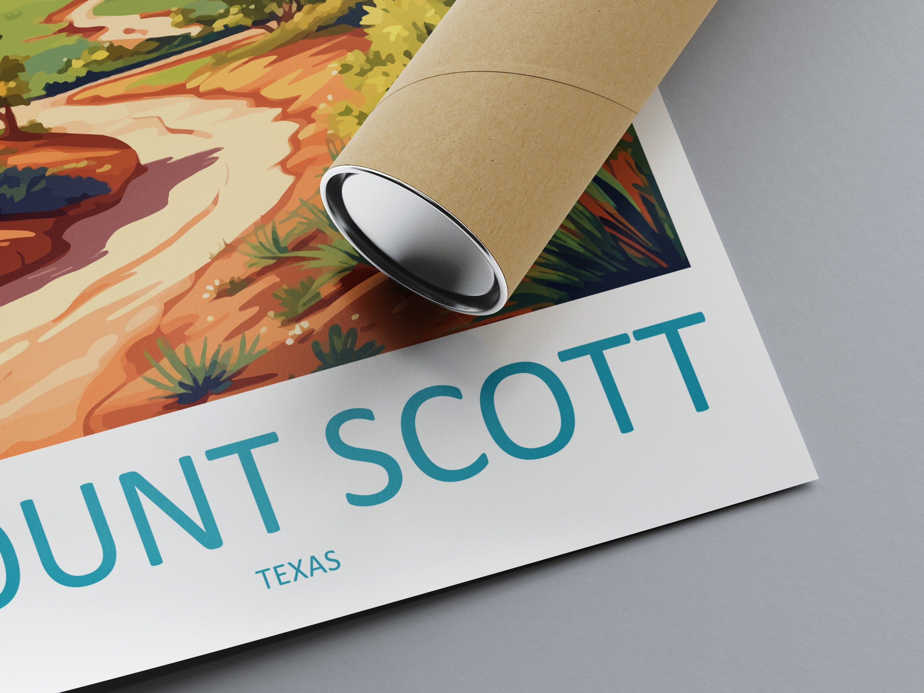 Mount Scott Travel Print