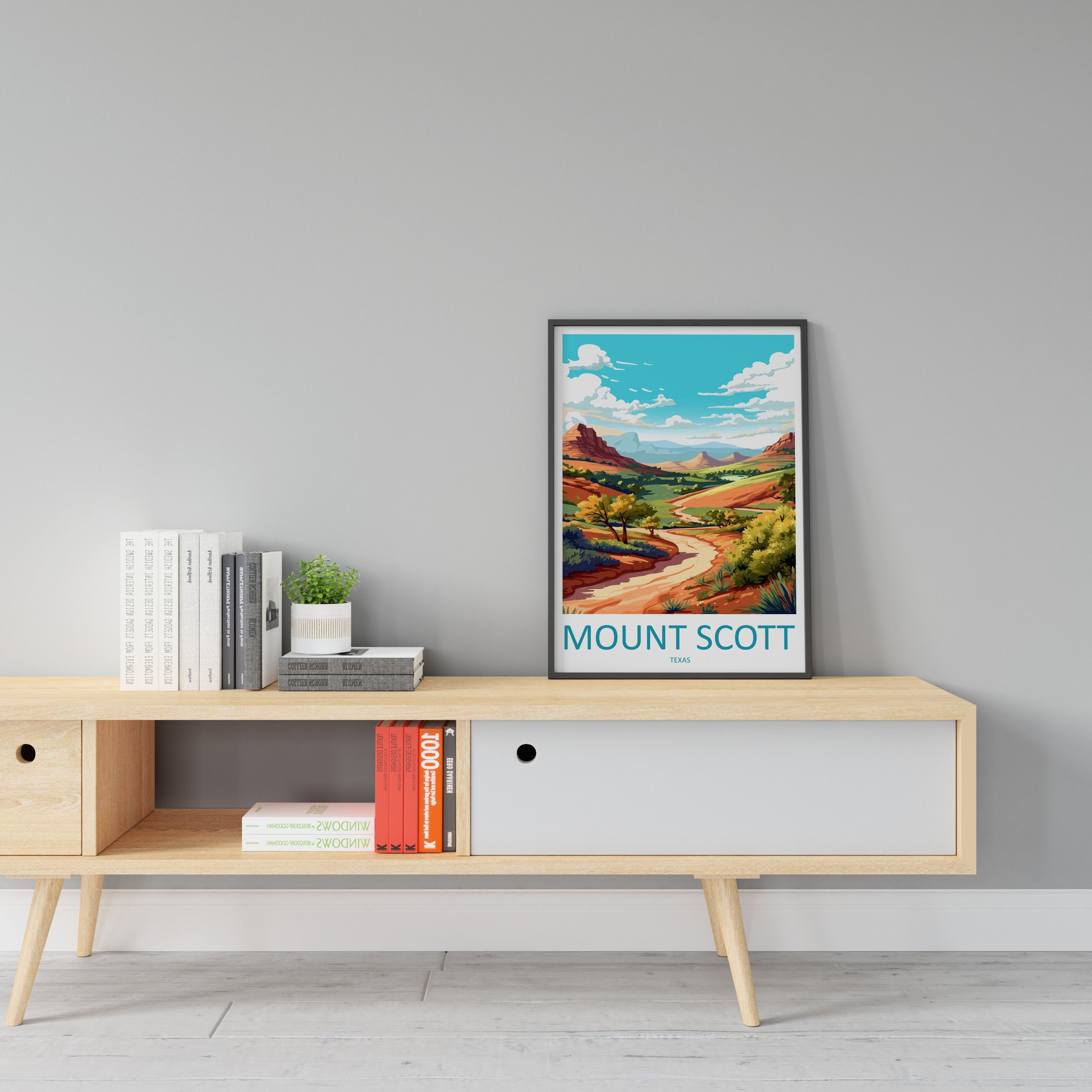 Mount Scott Travel Print