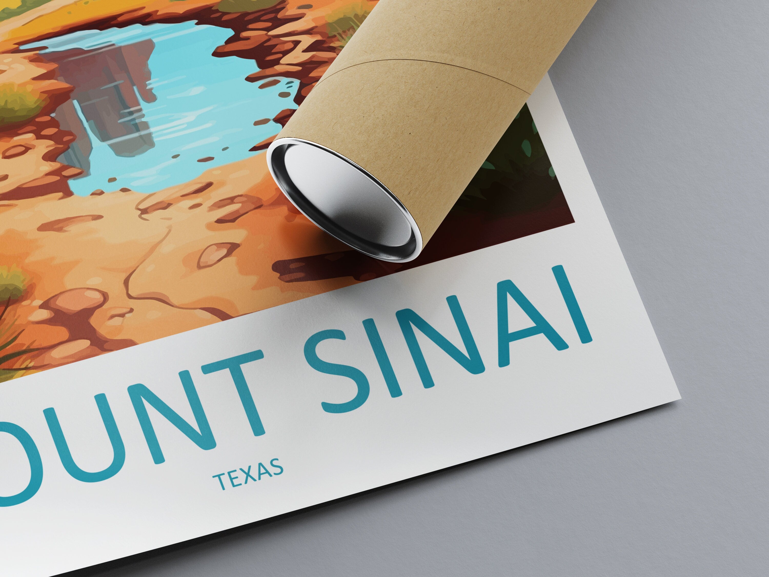 Mount Sinai Travel Print