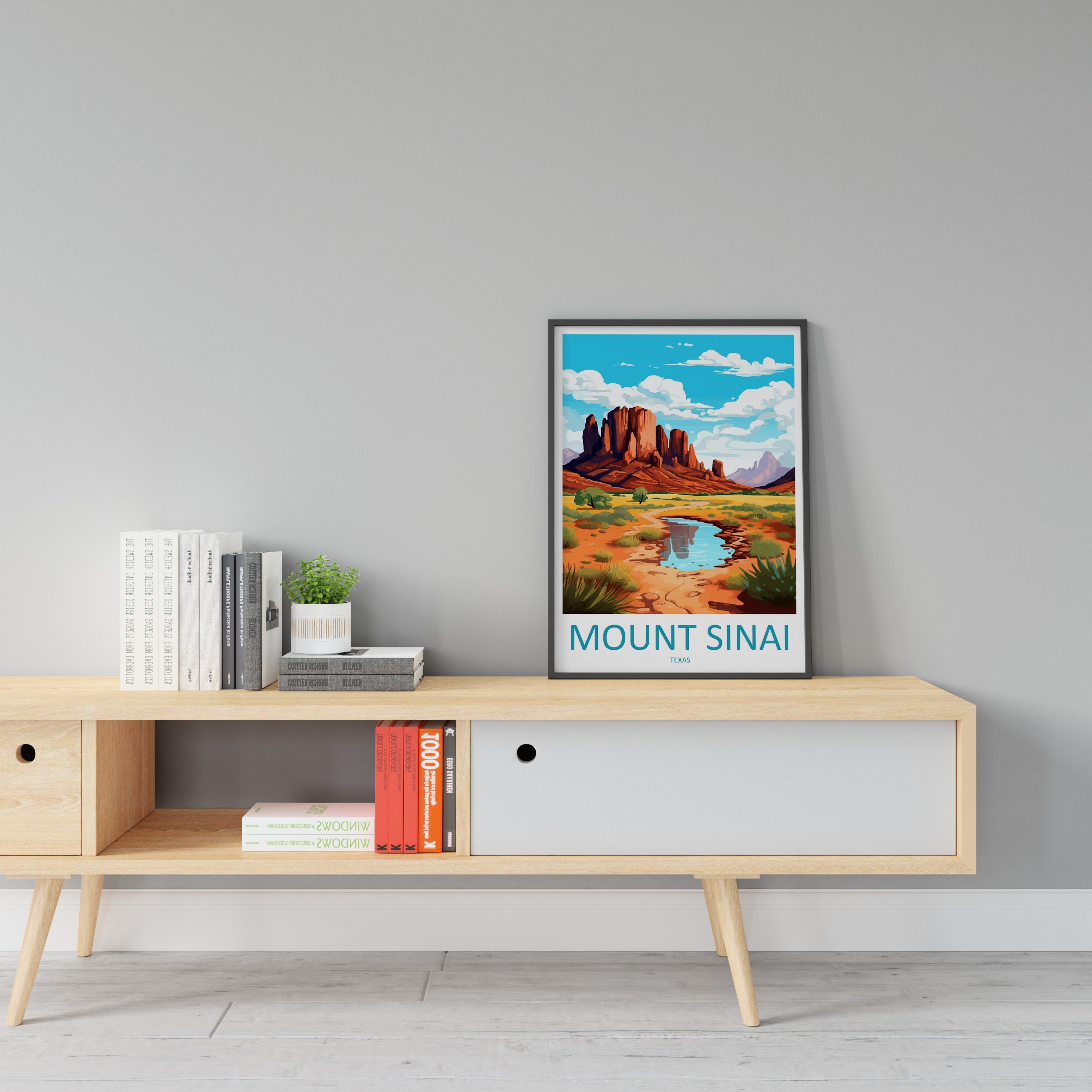 Mount Sinai Travel Print