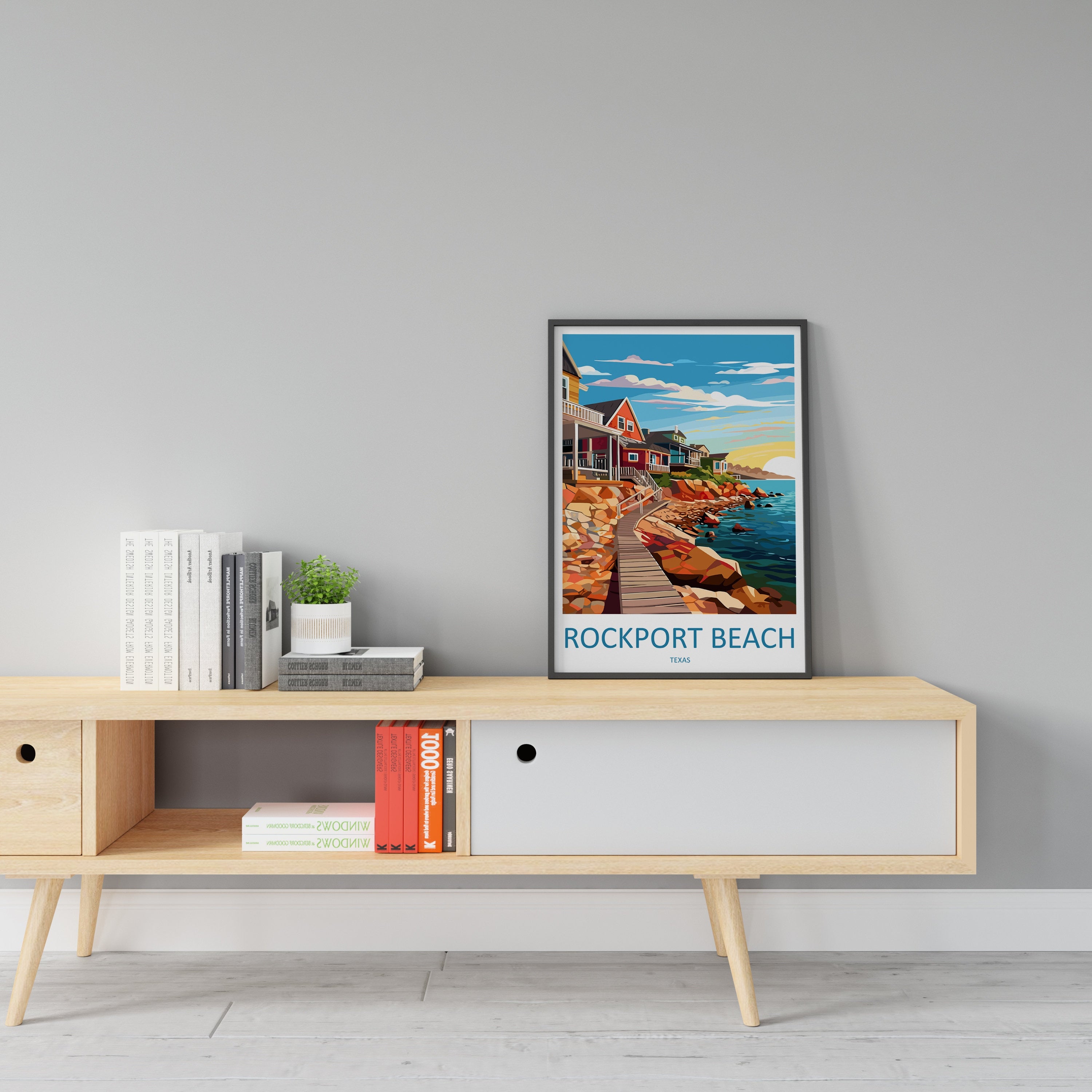 Rockport Beach Travel Print