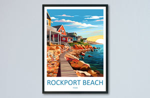 Rockport Beach Travel Print