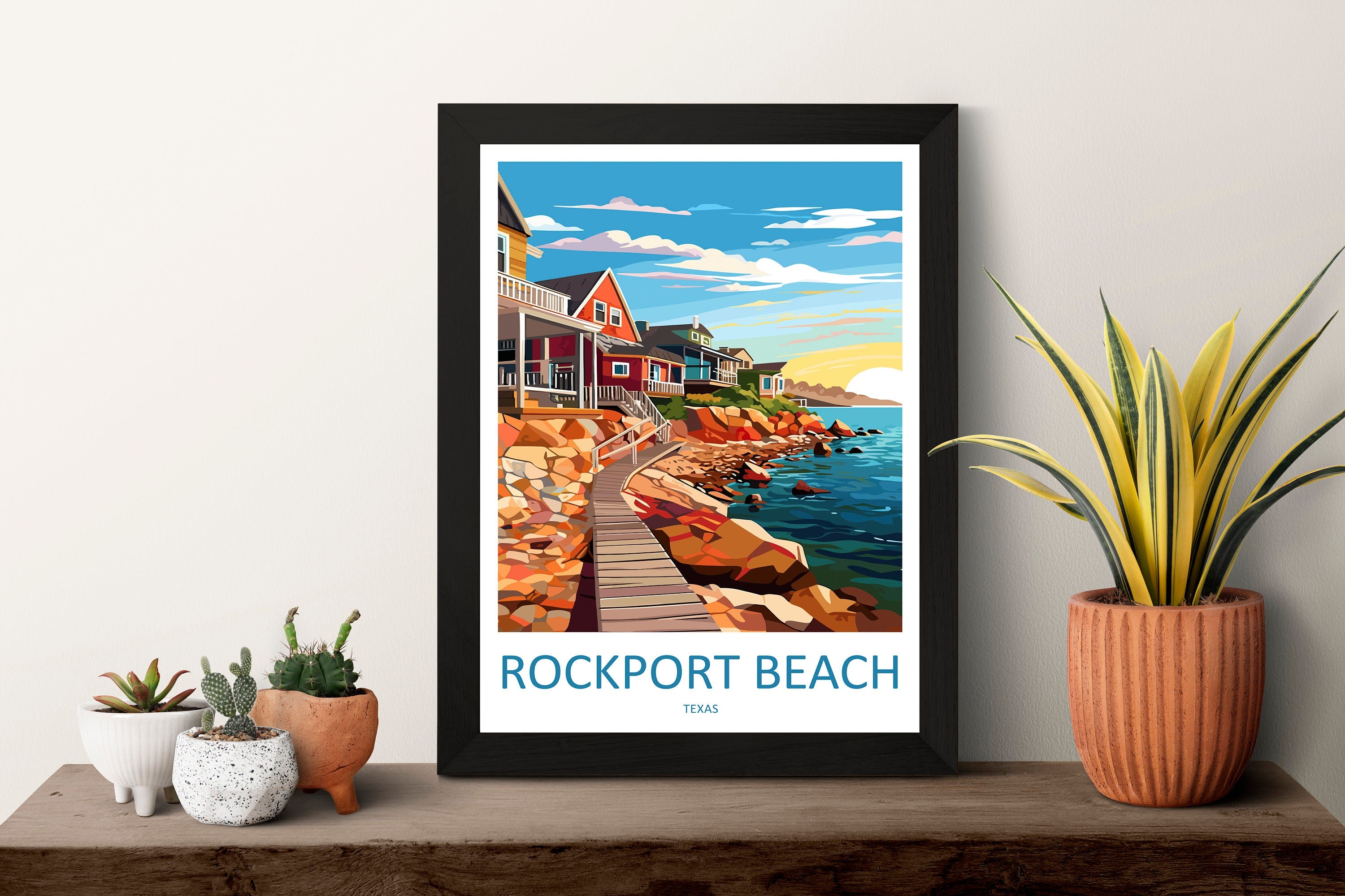 Rockport Beach Travel Print