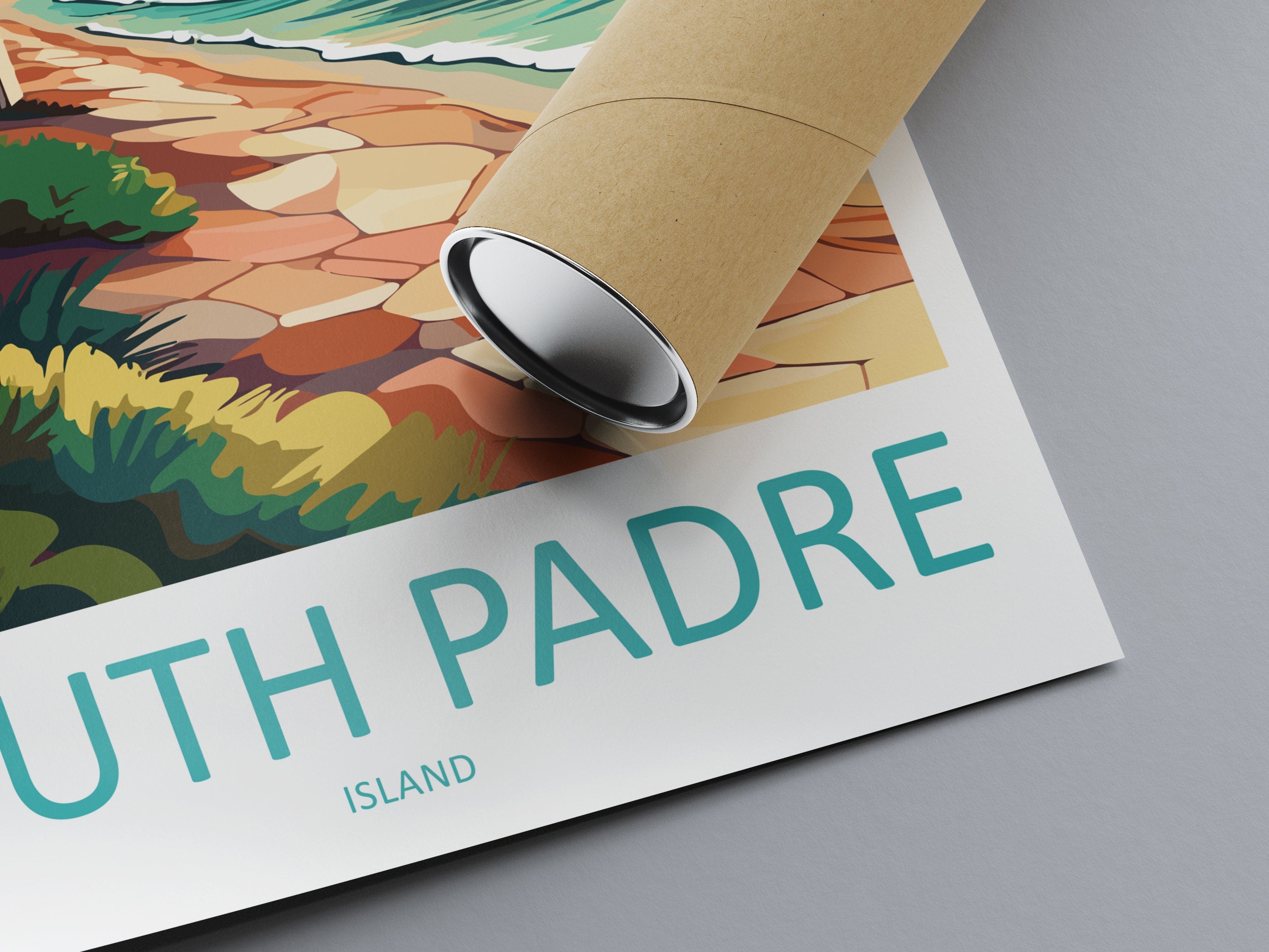 South Padre Beach Travel Print