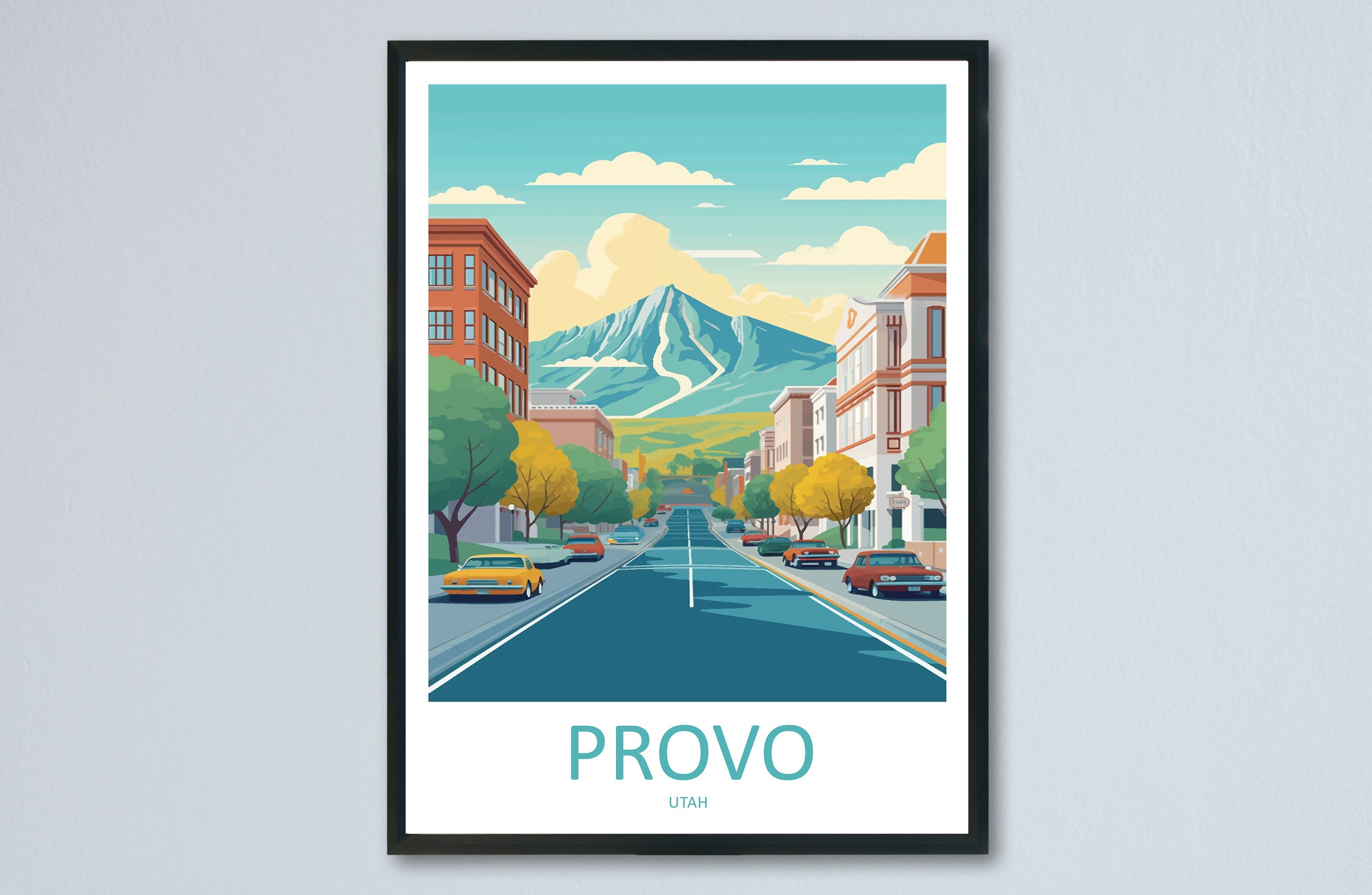 Provo Travel Print