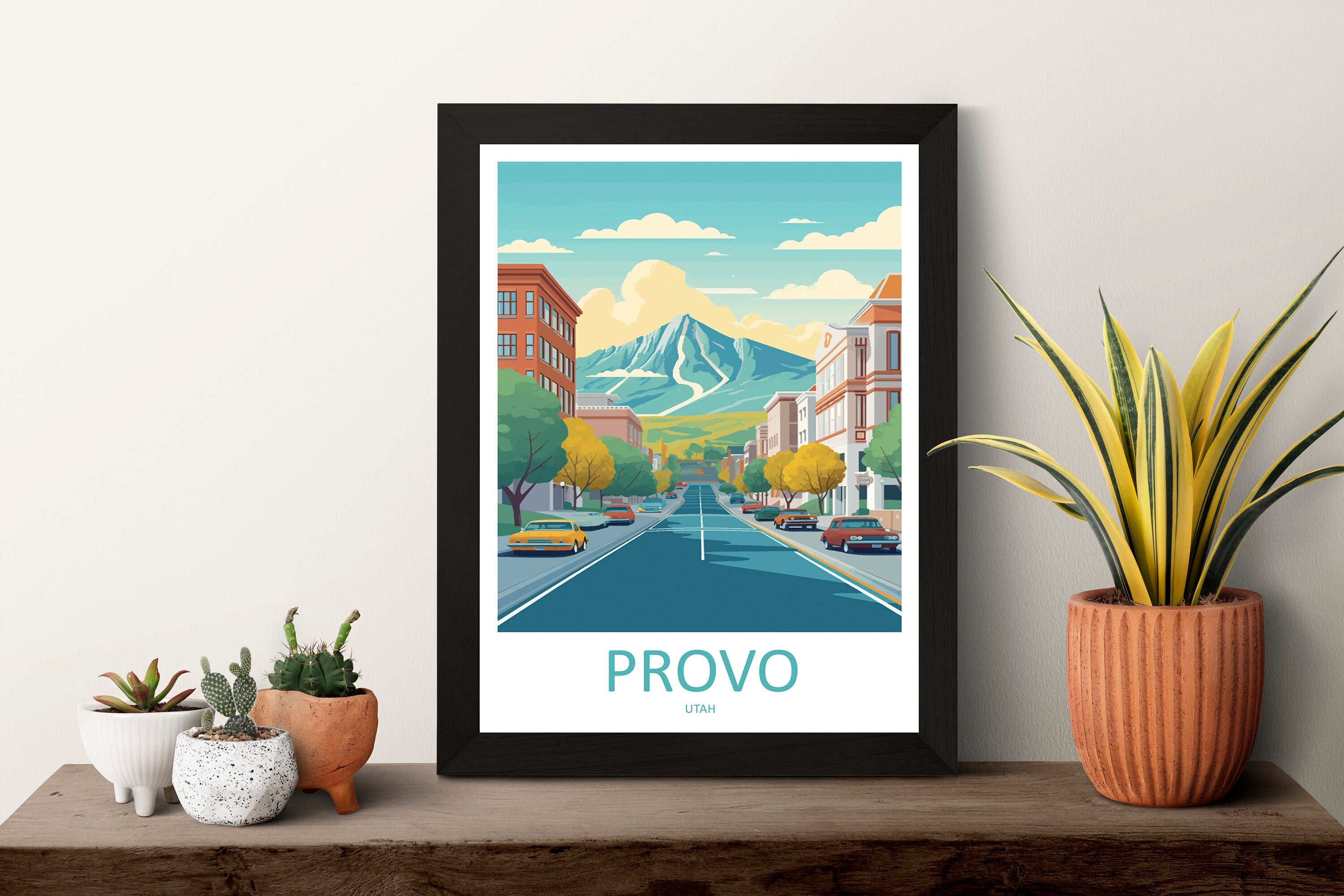 Provo Travel Print