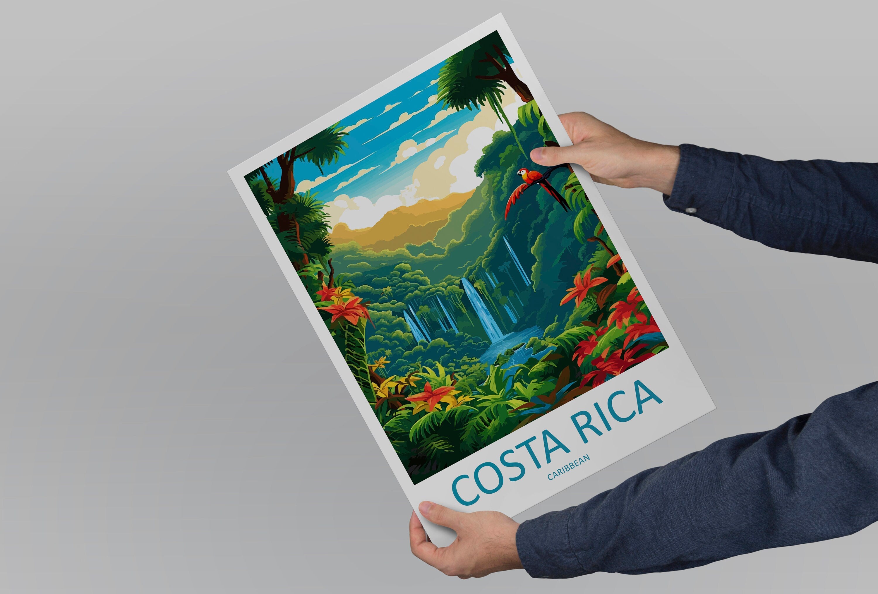 Costa Rica Travel Print