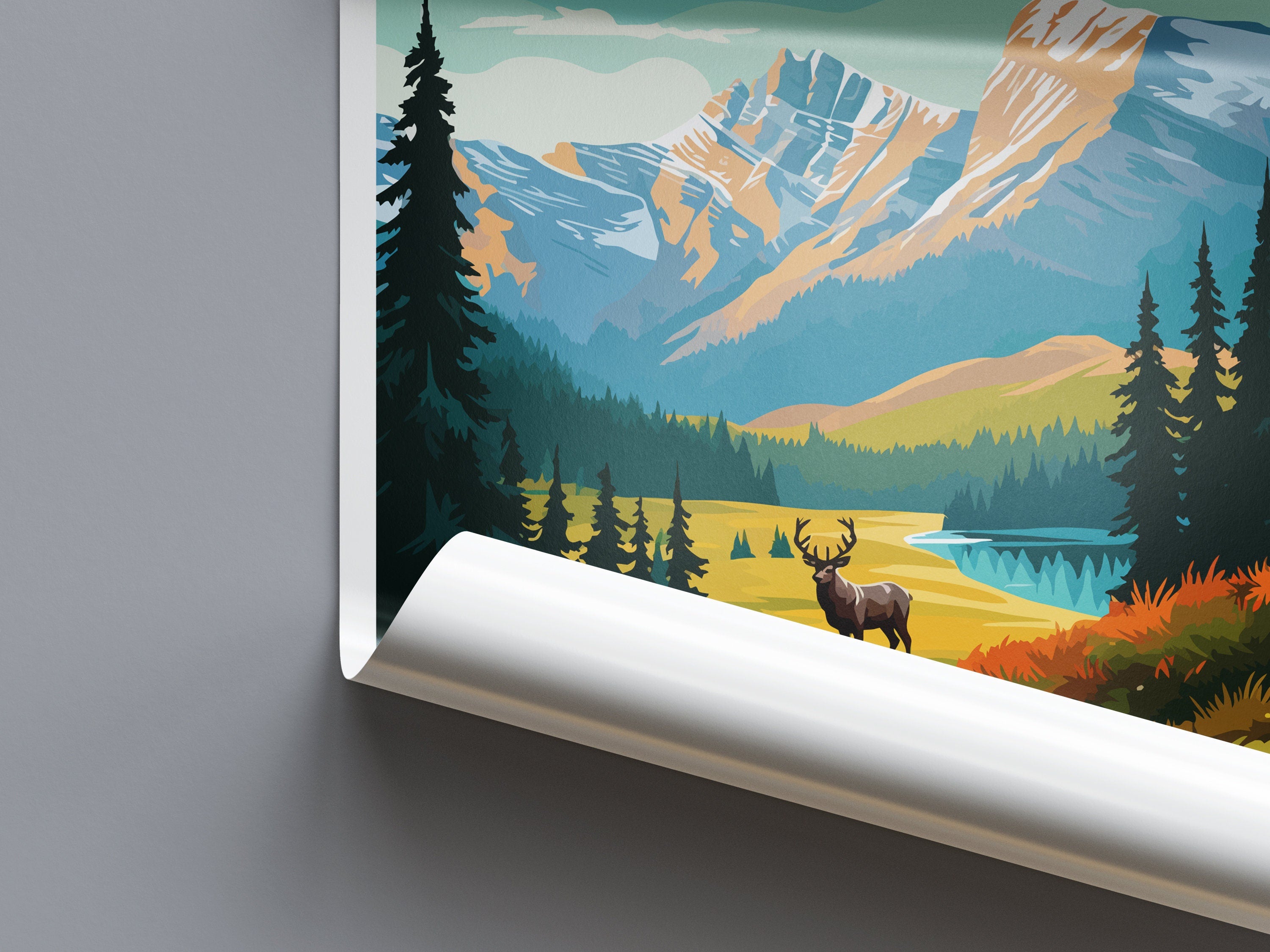 Banff National Park Travel Print