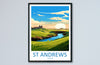 St Andrews Golf Course Travel Print