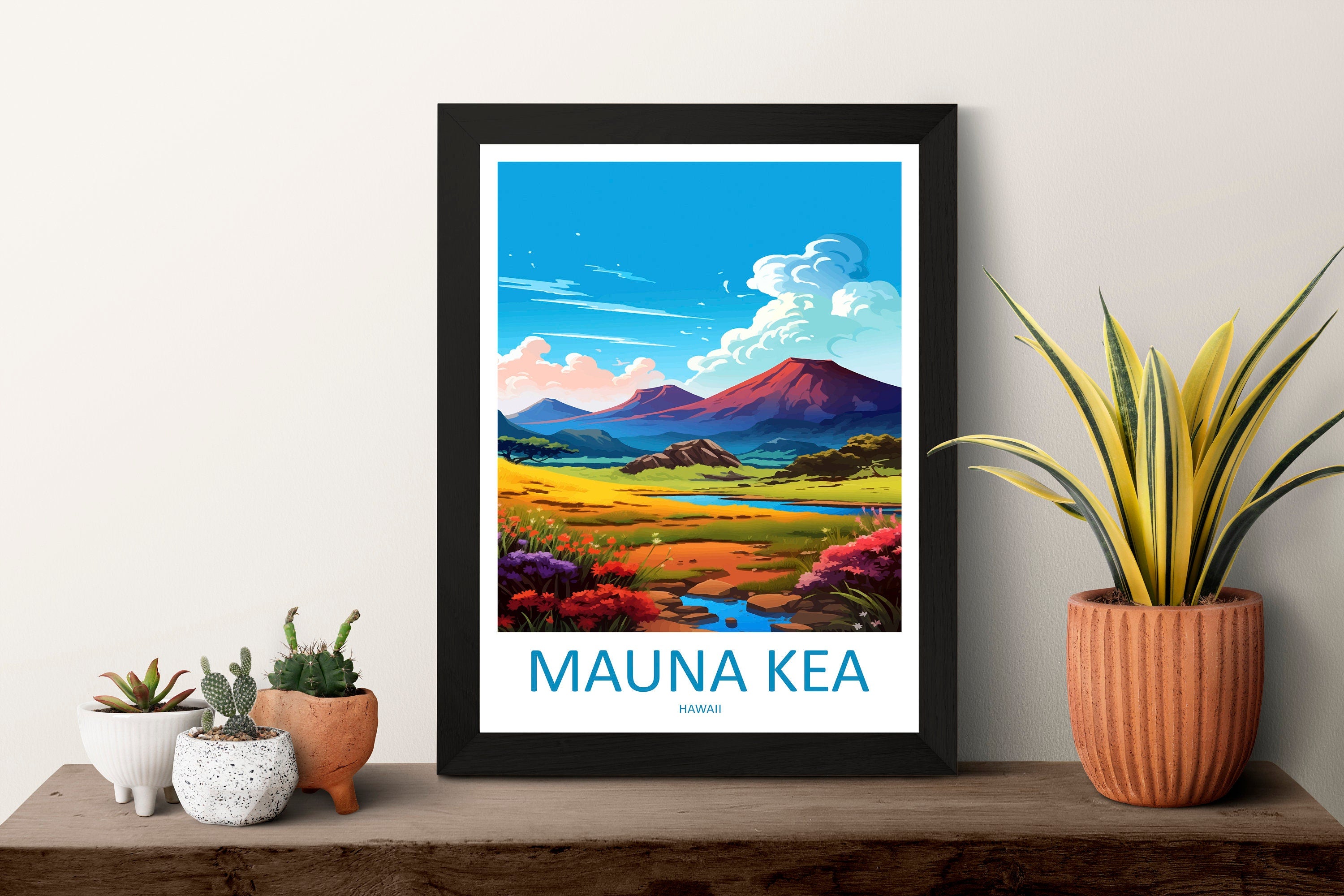 Mauna Kea Travel Print