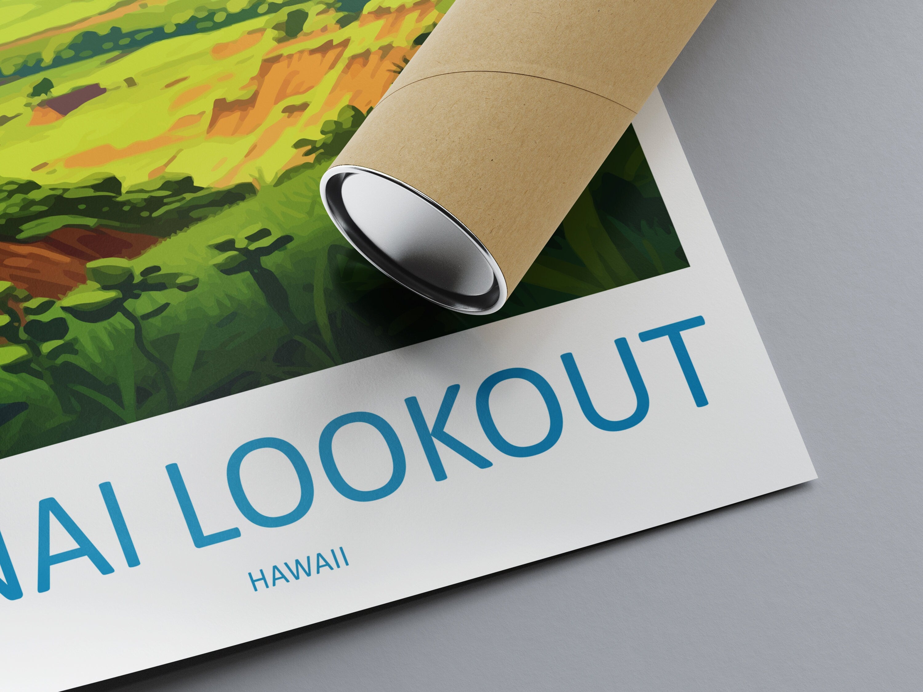 Lanai Lookout Travel Print