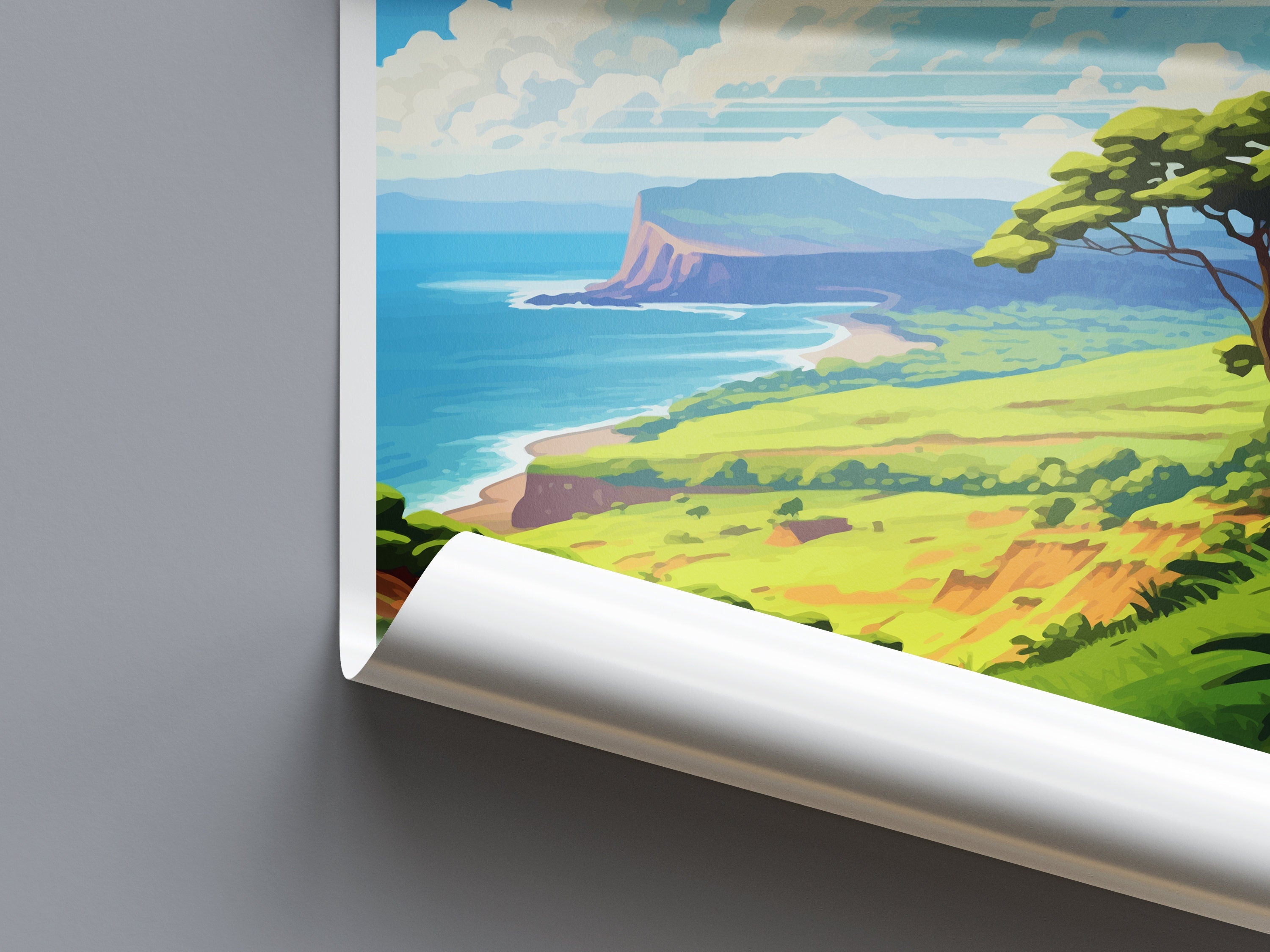 Lanai Lookout Travel Print