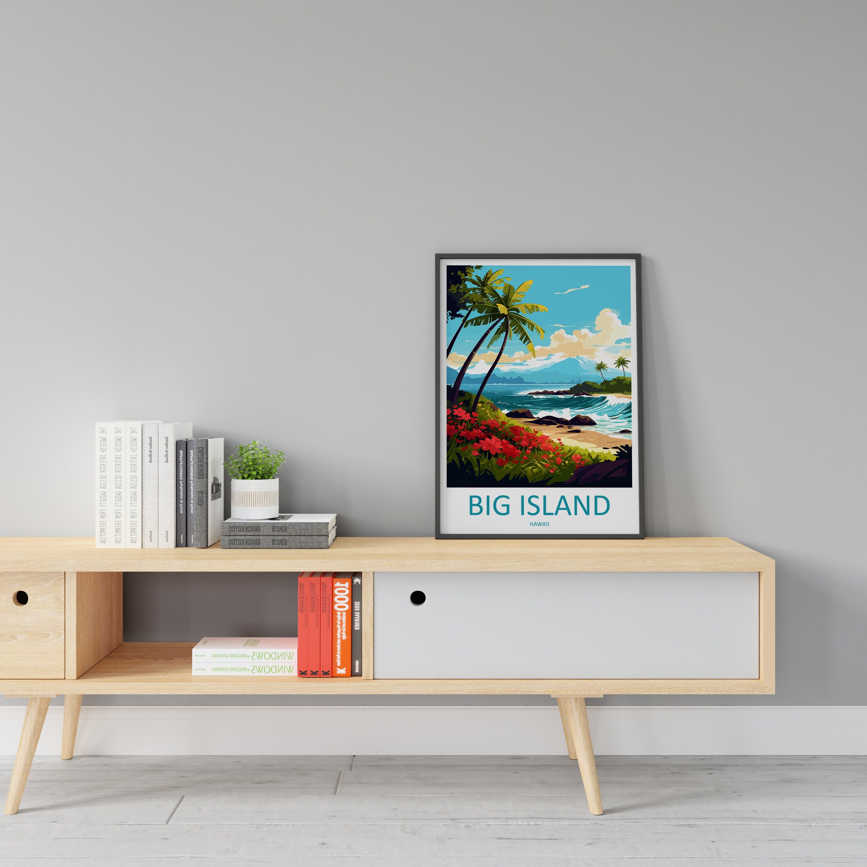 Big Island Travel Print