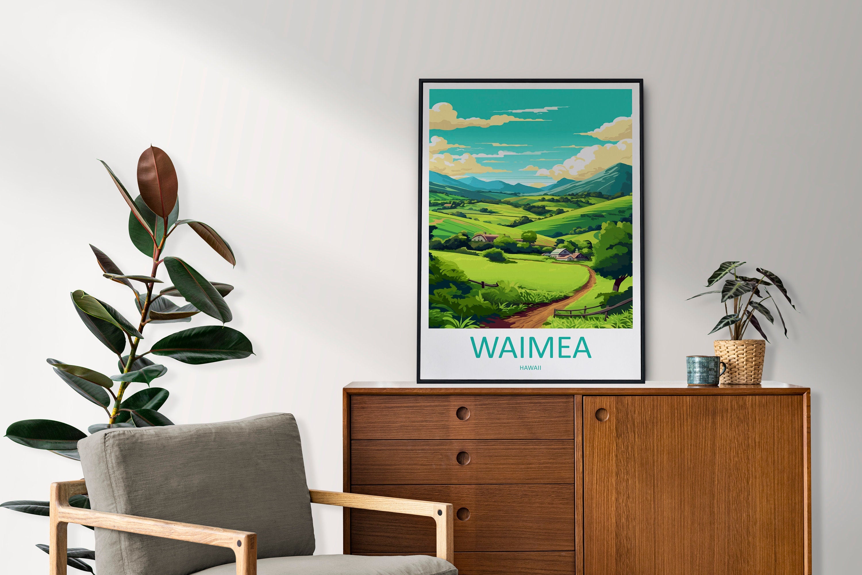 Waimea Travel Print