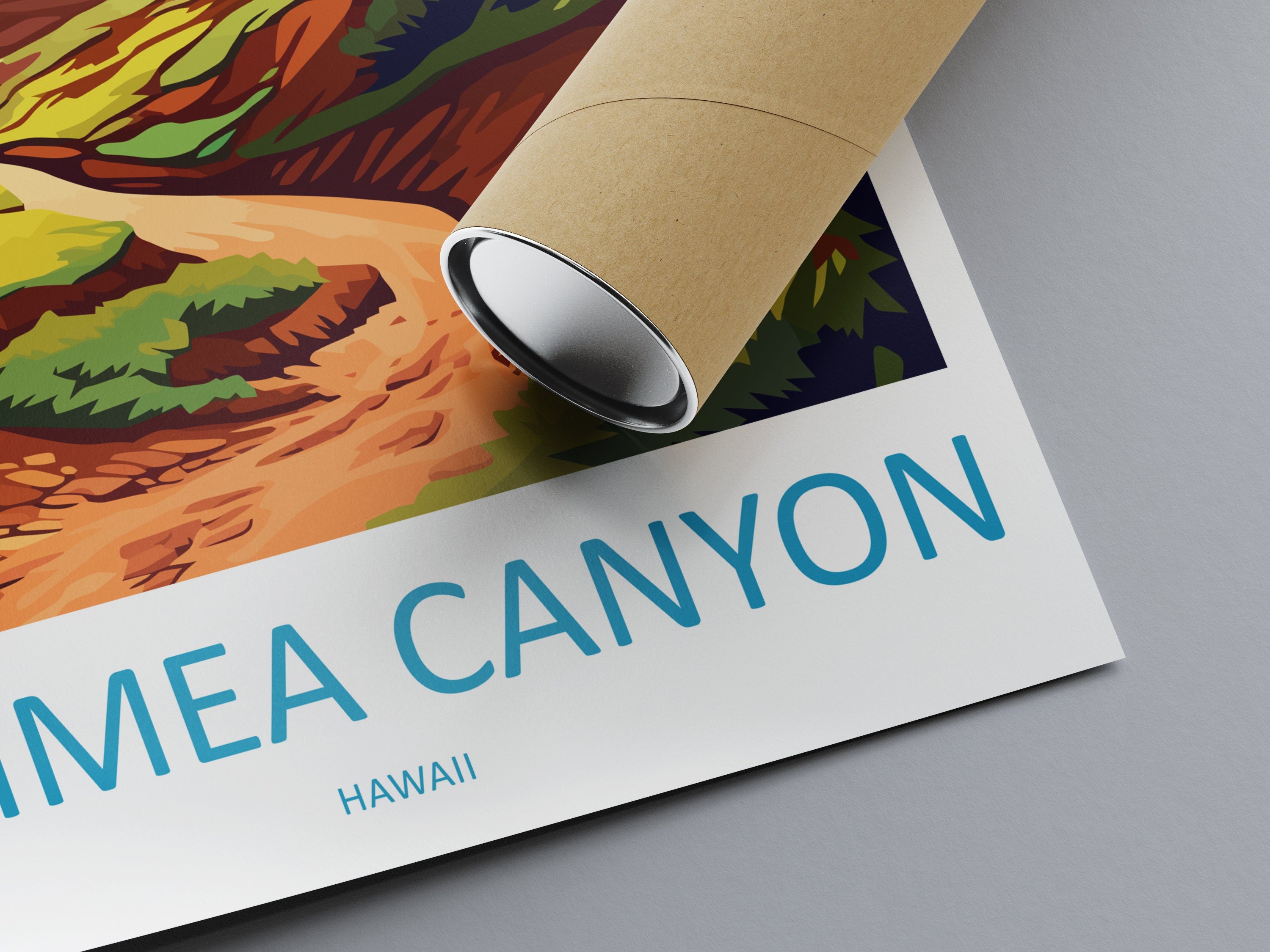 Waimea Canyon Travel Print