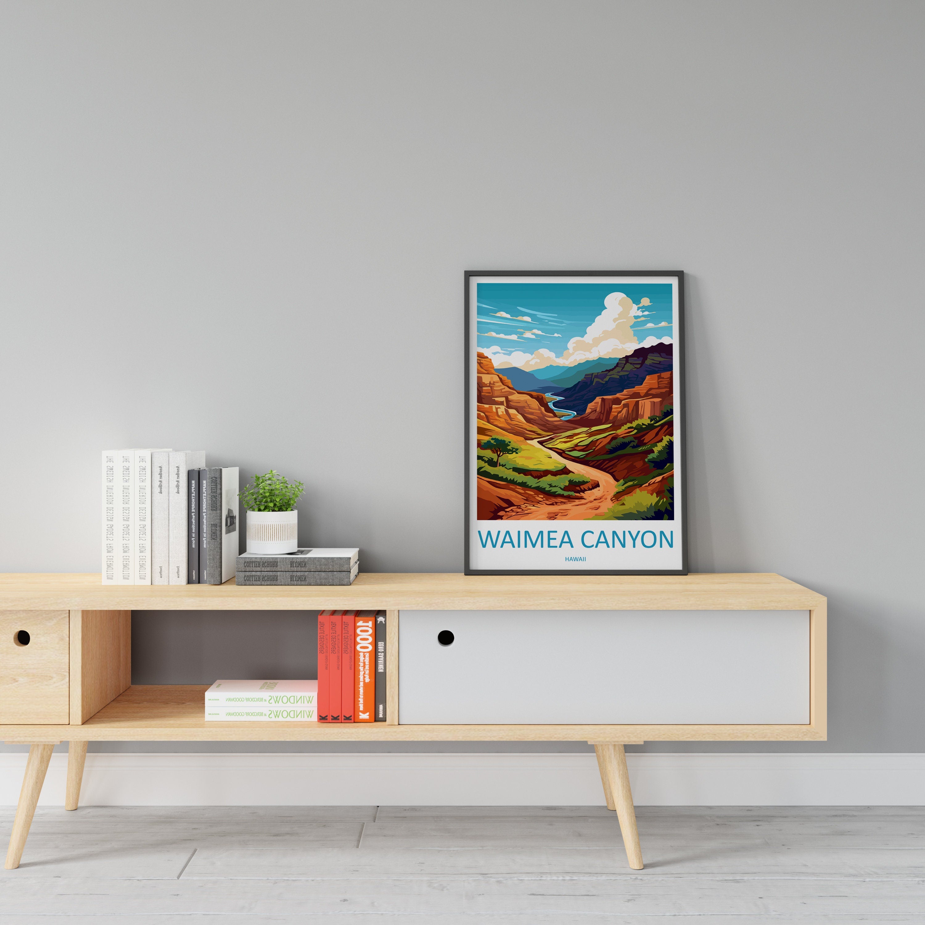 Waimea Canyon Travel Print