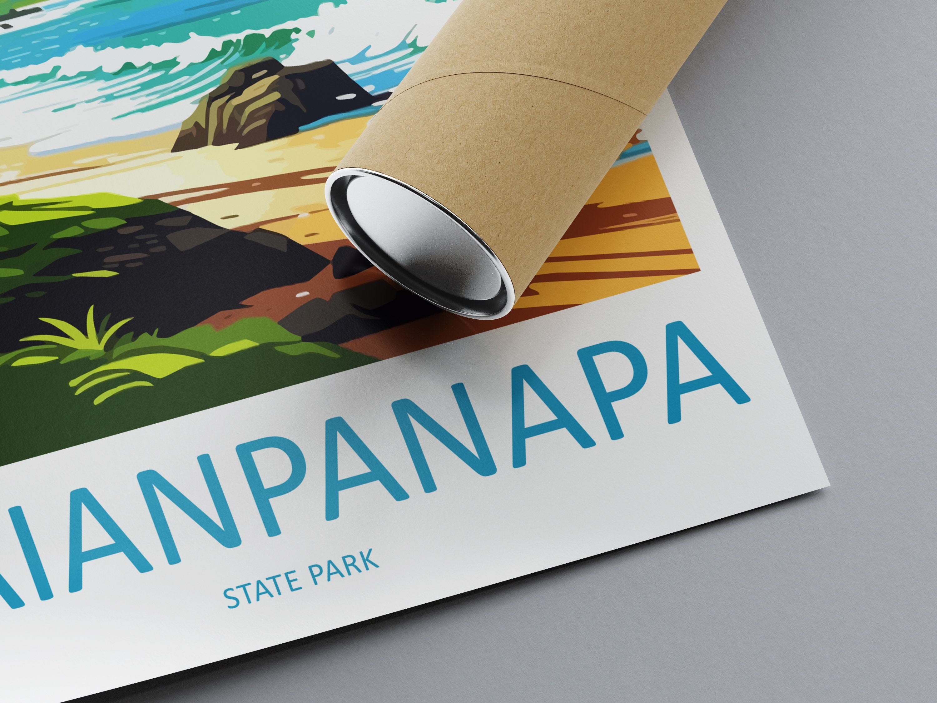 Waianapanapa Travel Print