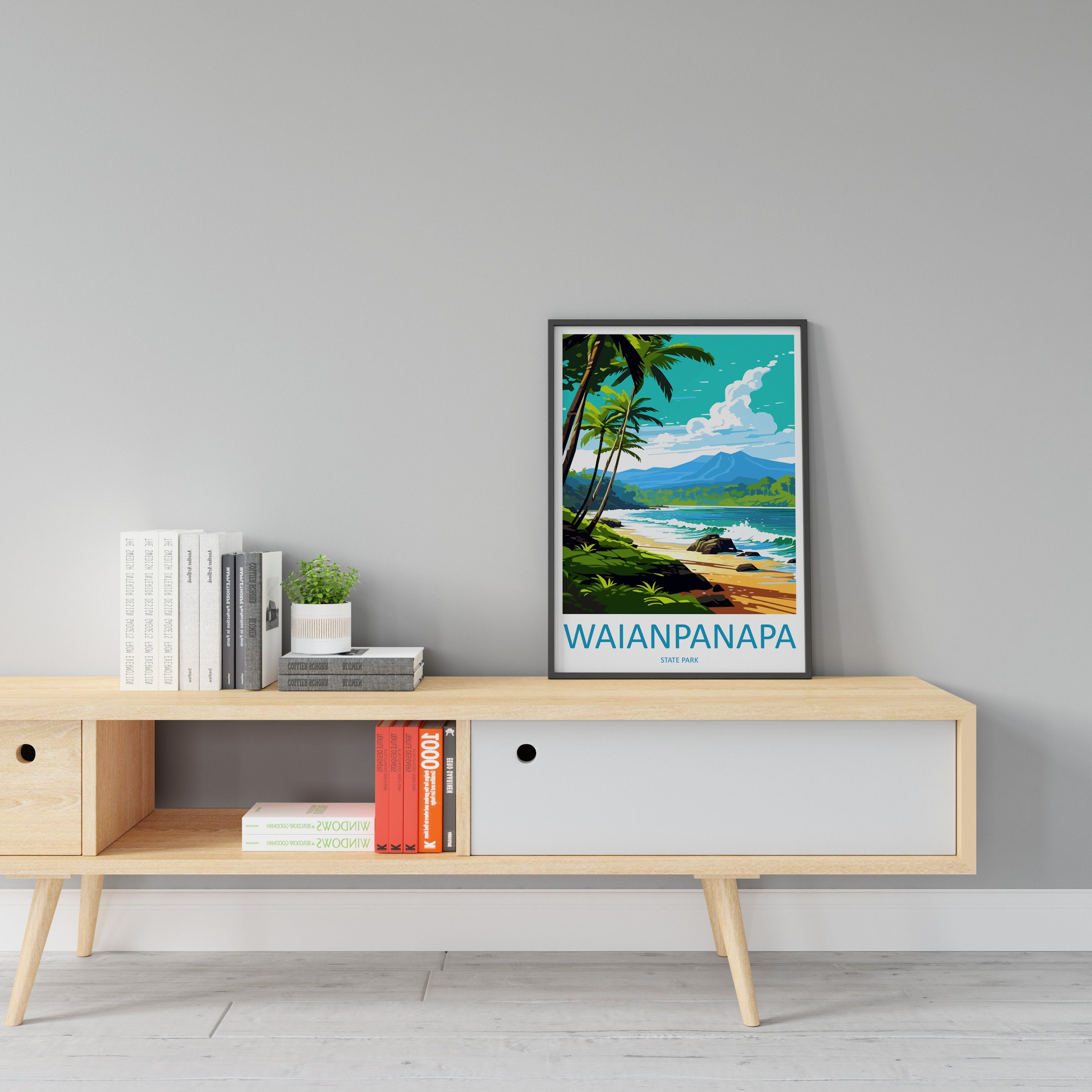 Waianapanapa Travel Print