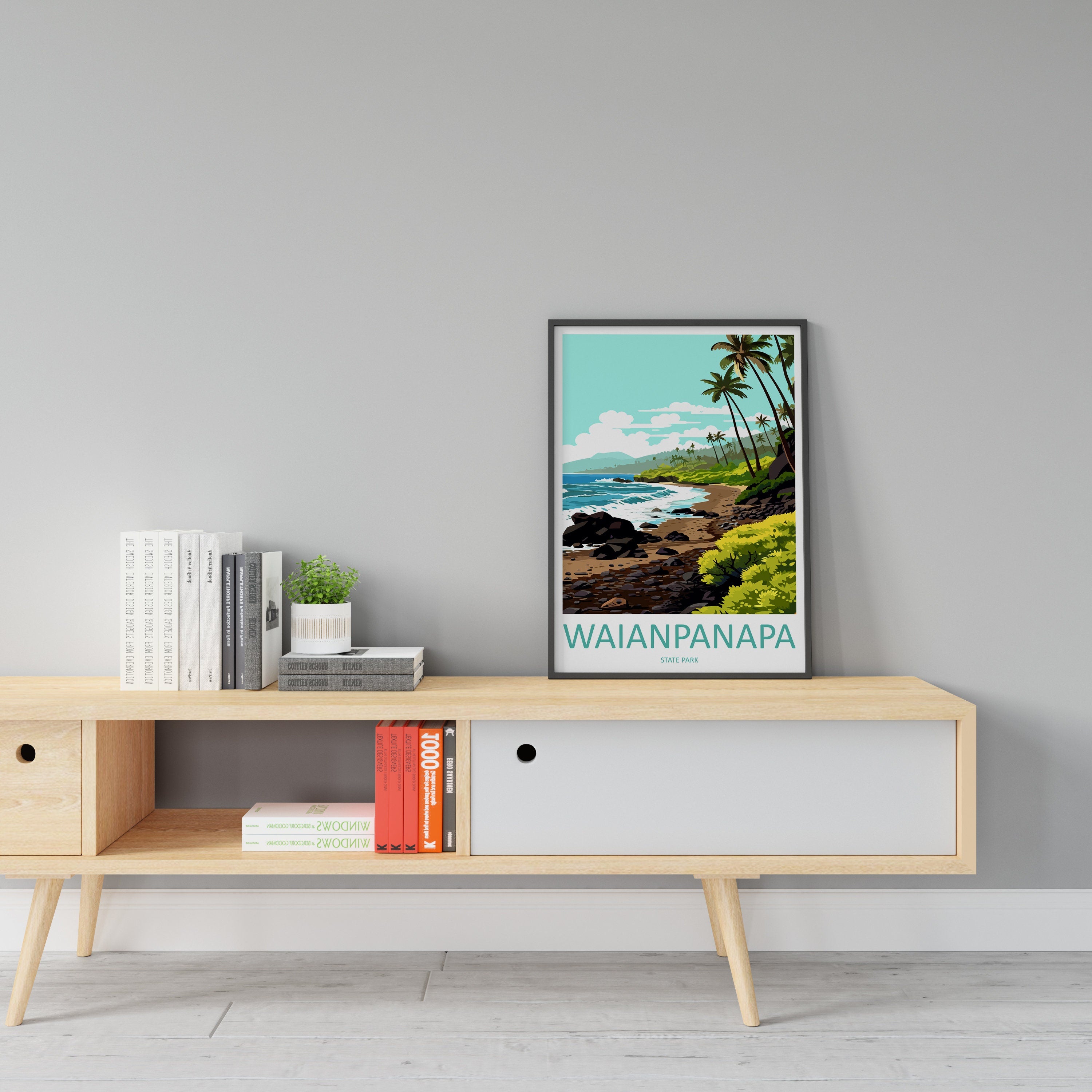 Waianapanapa Travel Print