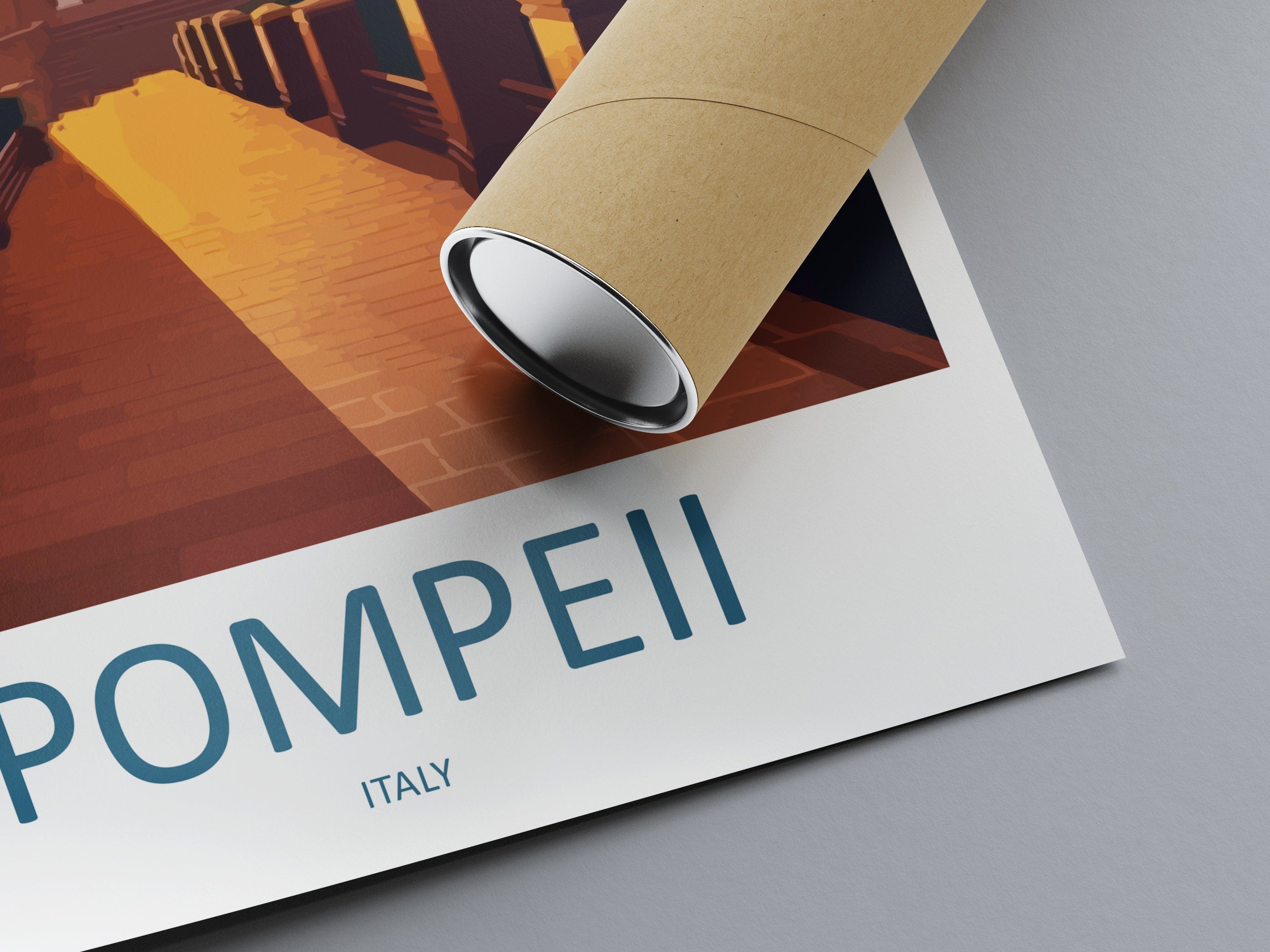 Pompeii Travel Print